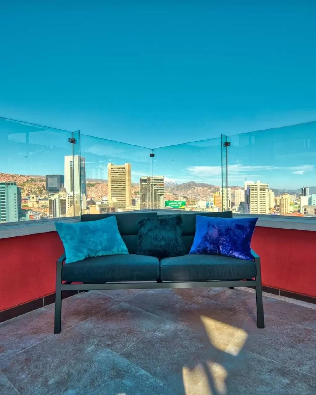 Balcony/Terrace in ISKAY BOUTIQUE HOSTEL