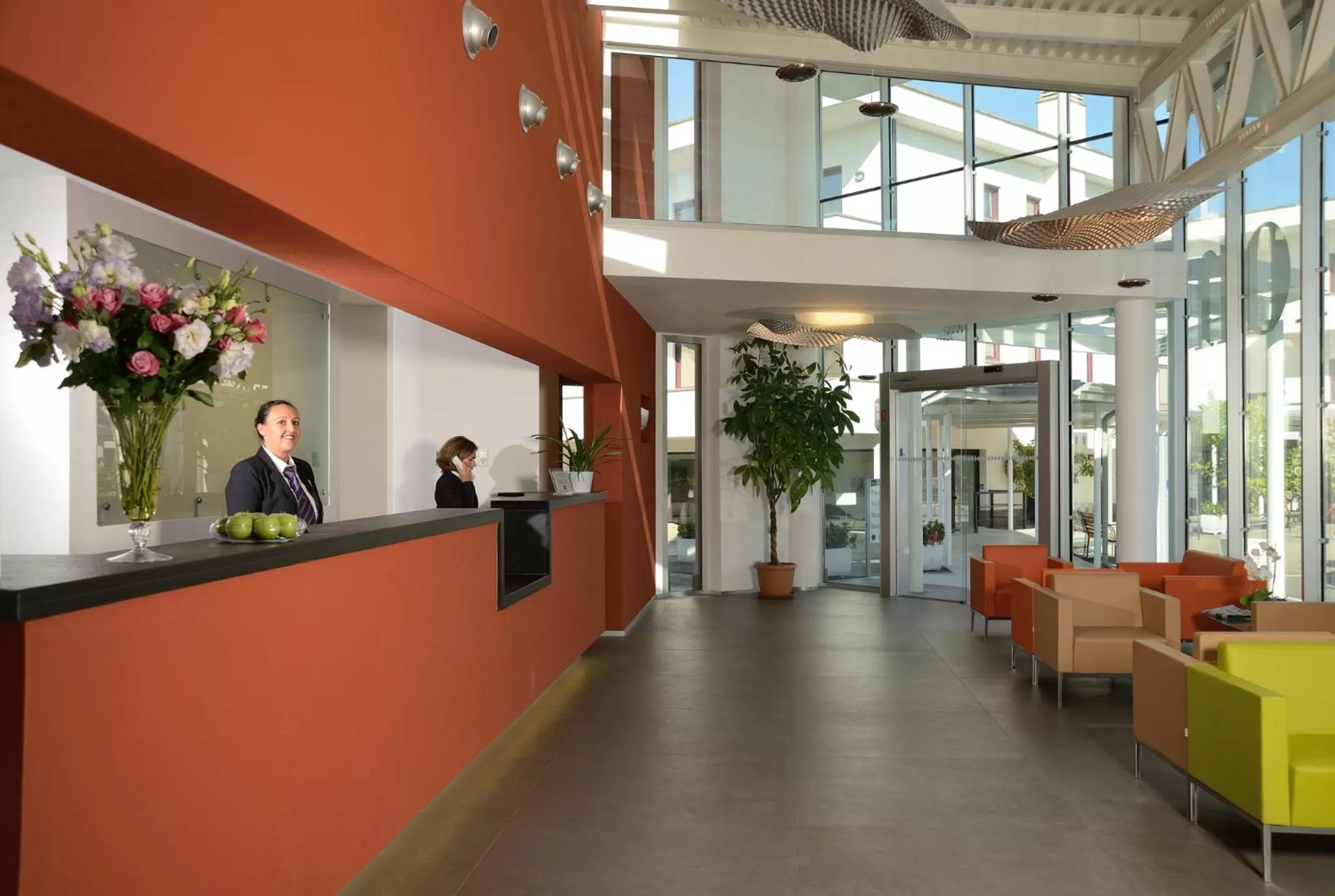 Staff in Best Western Hotel Rome Airport