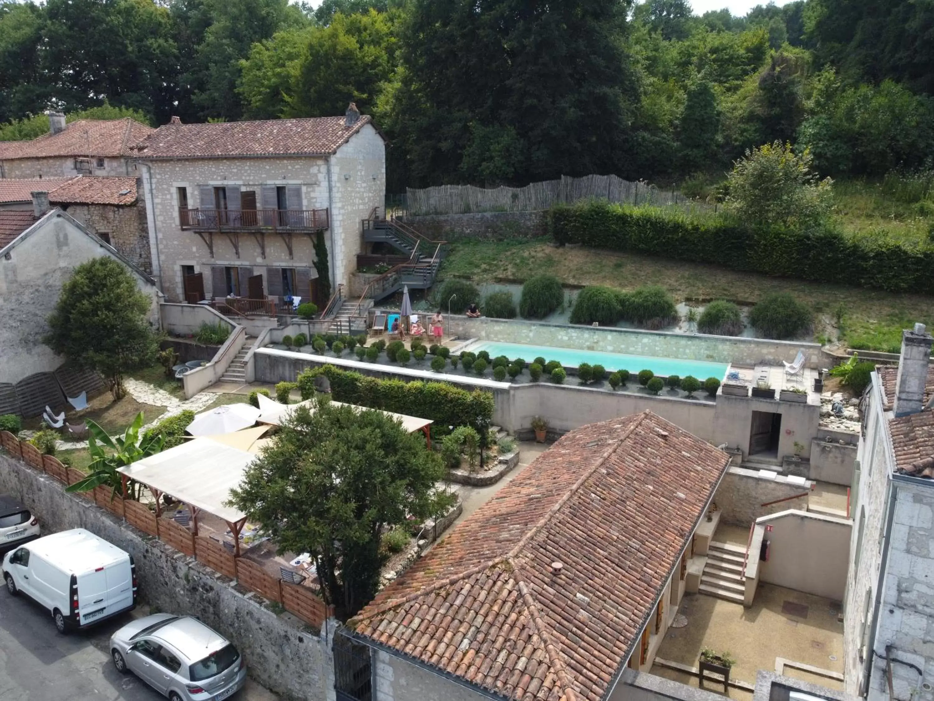 Property building, Bird's-eye View in Le Jardin des Chouchoux