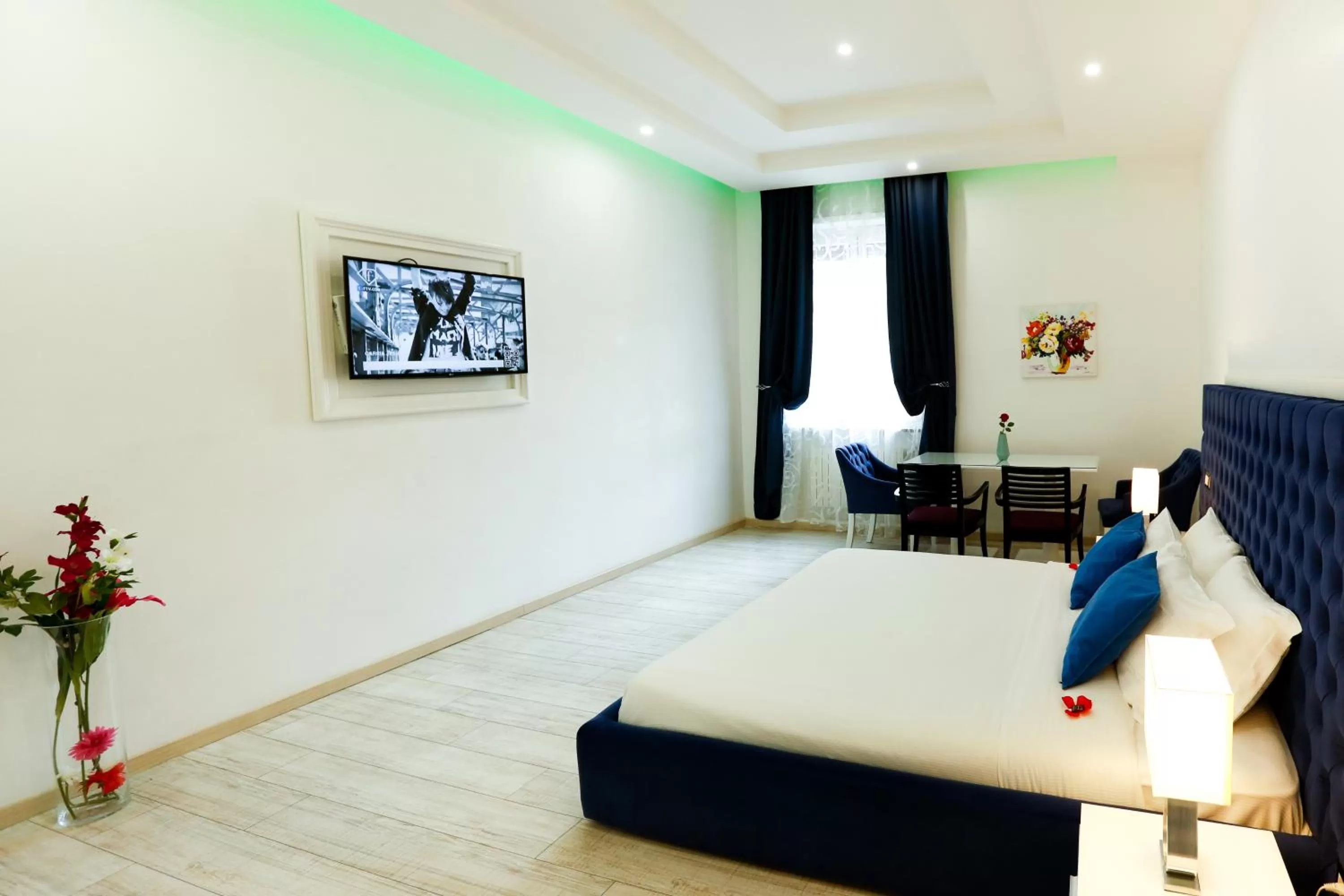 Bed in Escape Luxury Suite - CA Domus Collection