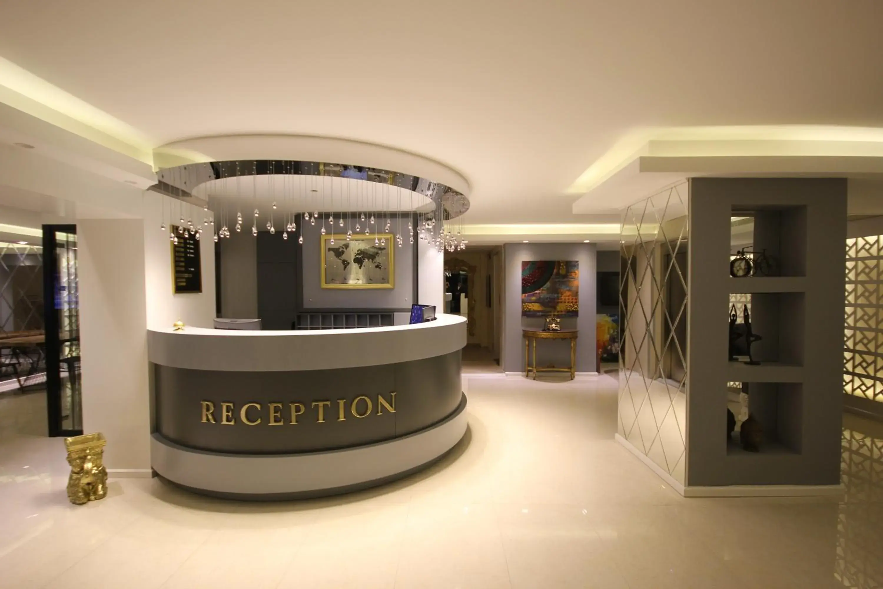 Property building, Lobby/Reception in Ankara Gold Hotel