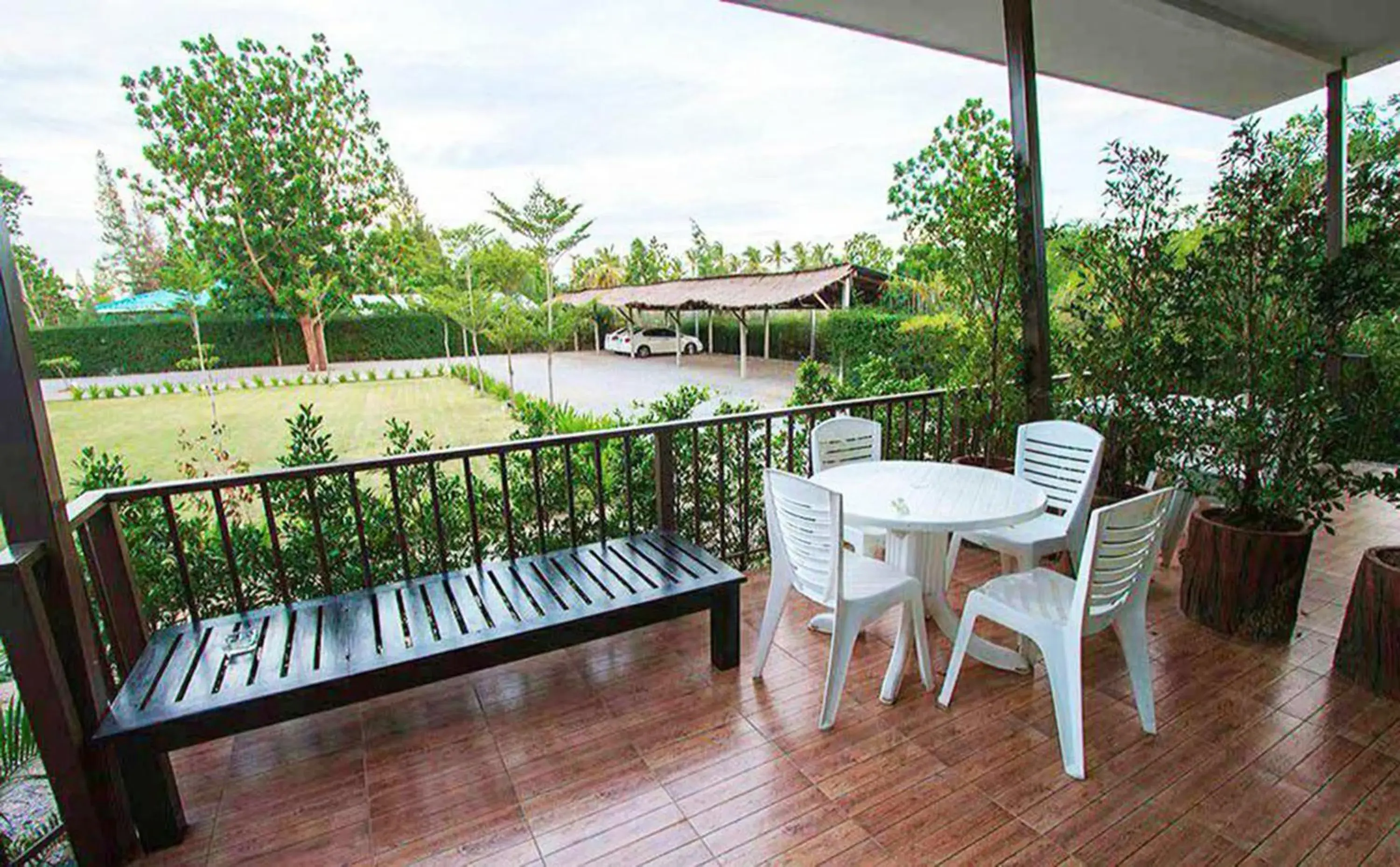 Balcony/Terrace in Pranburi Cabana Resort