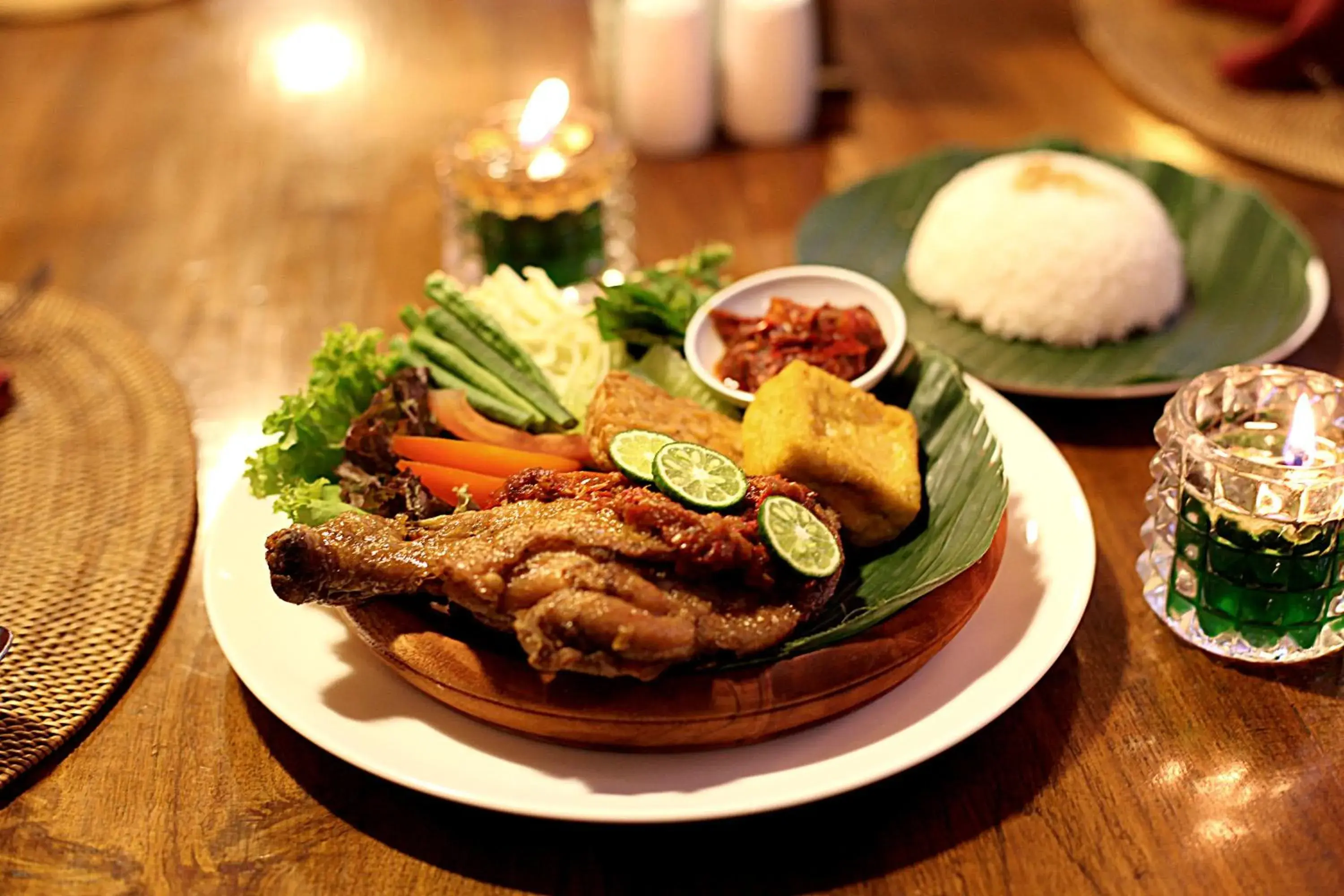 Food close-up in Villa Damar