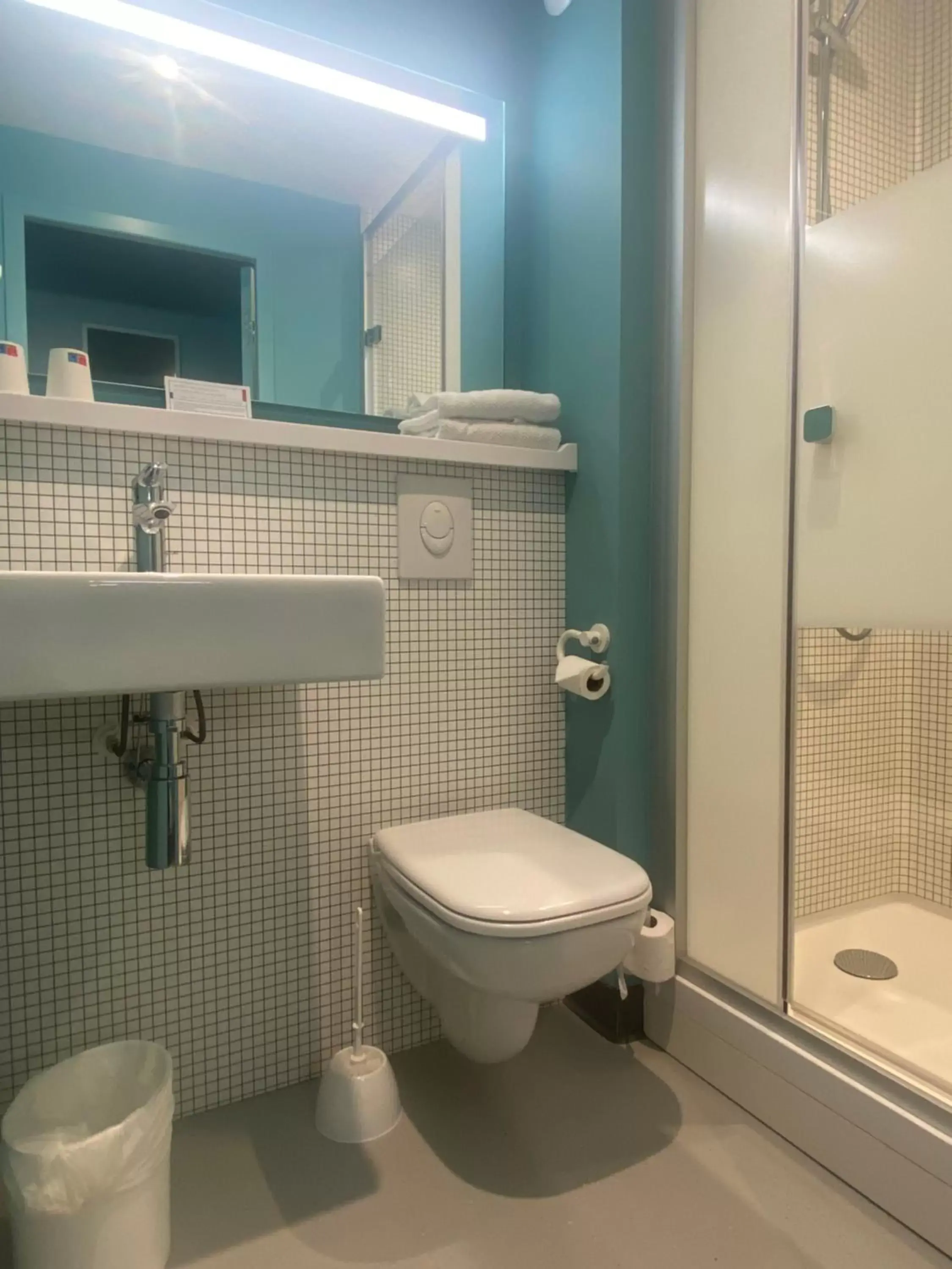 Bathroom in Hotel Ibis Budget Montpellier Centre Millenaire -