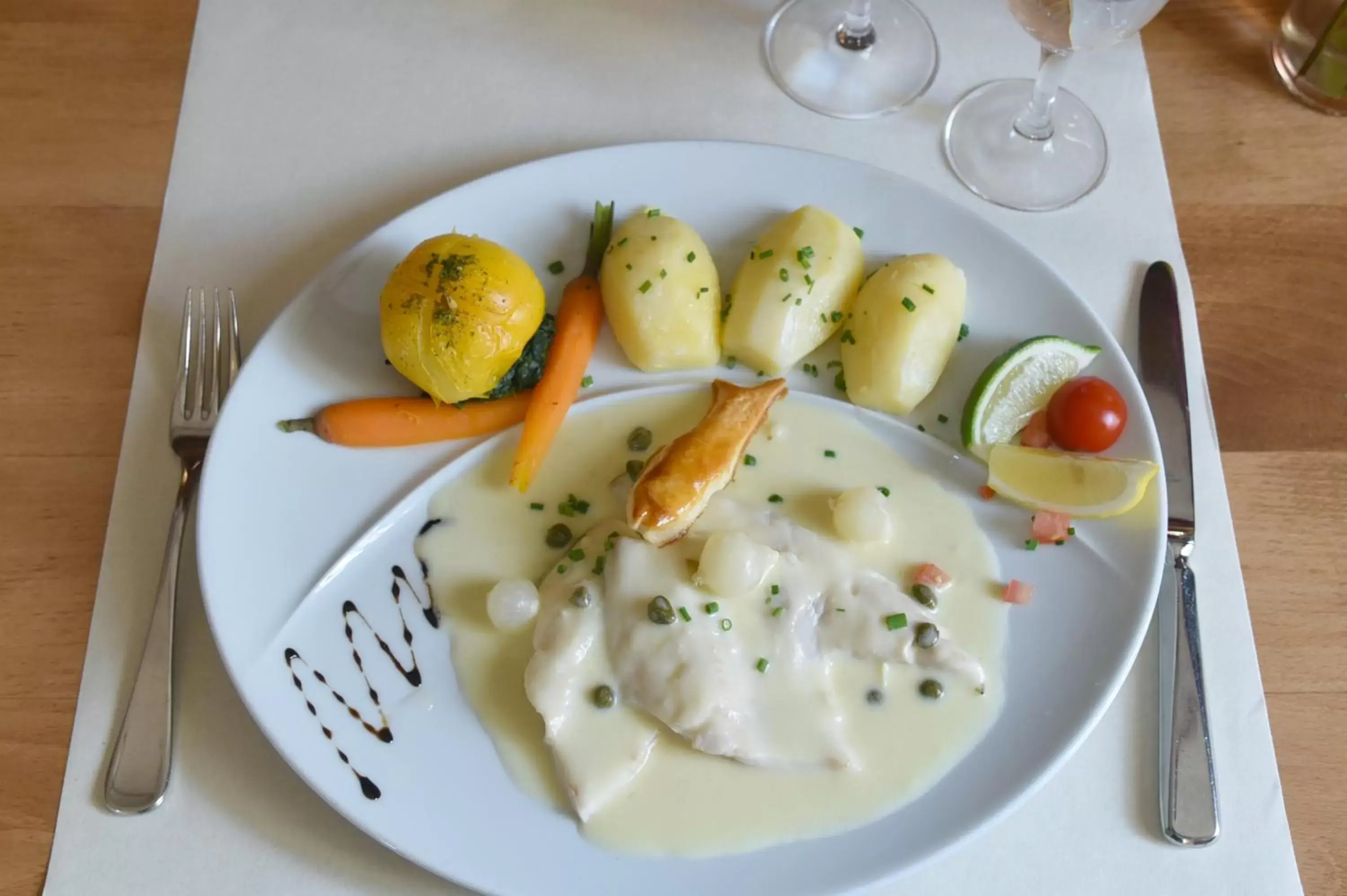 Restaurant/places to eat, Food in Hôtel de l'Aigle