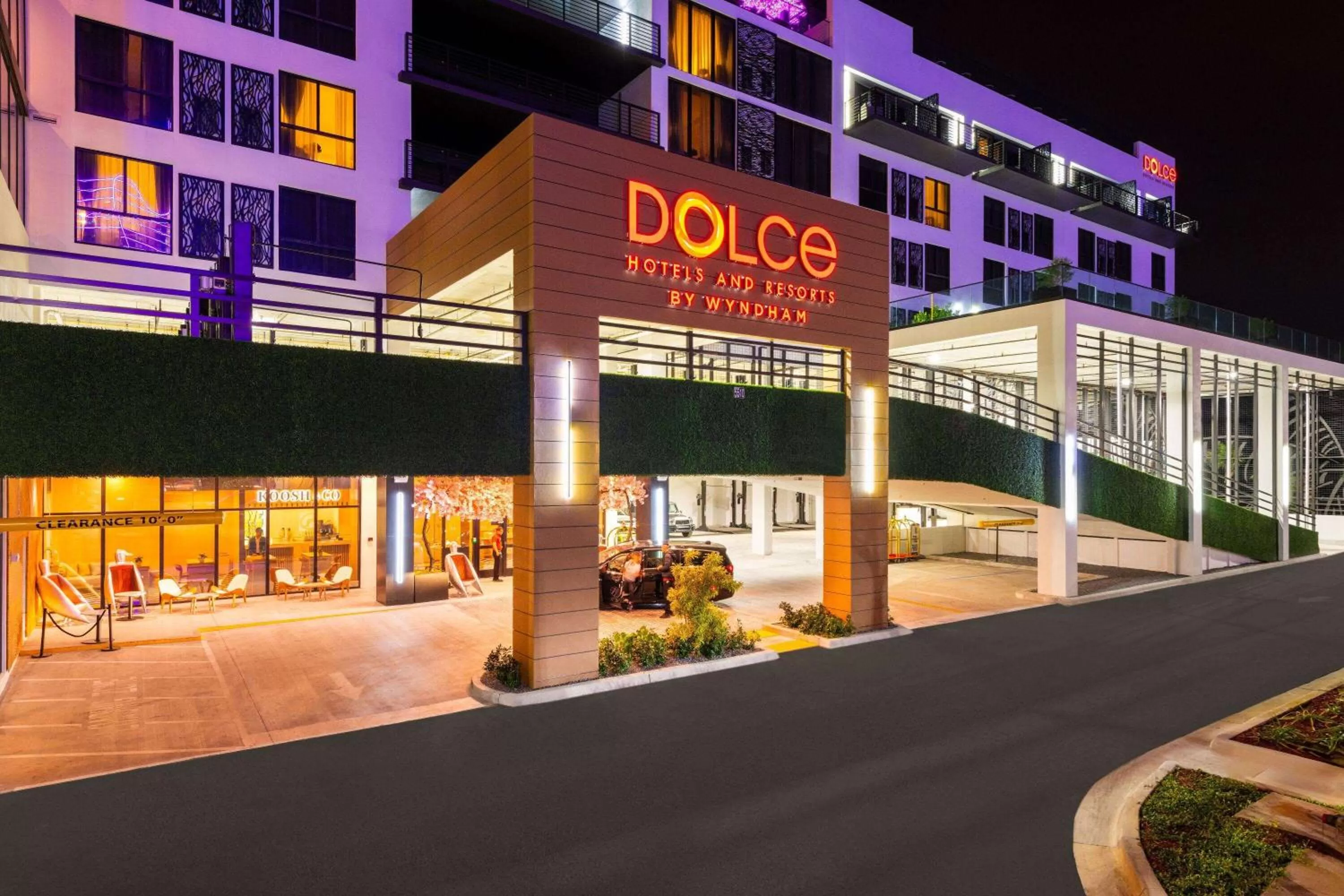 Property building in Dolce by Wyndham Hollywood