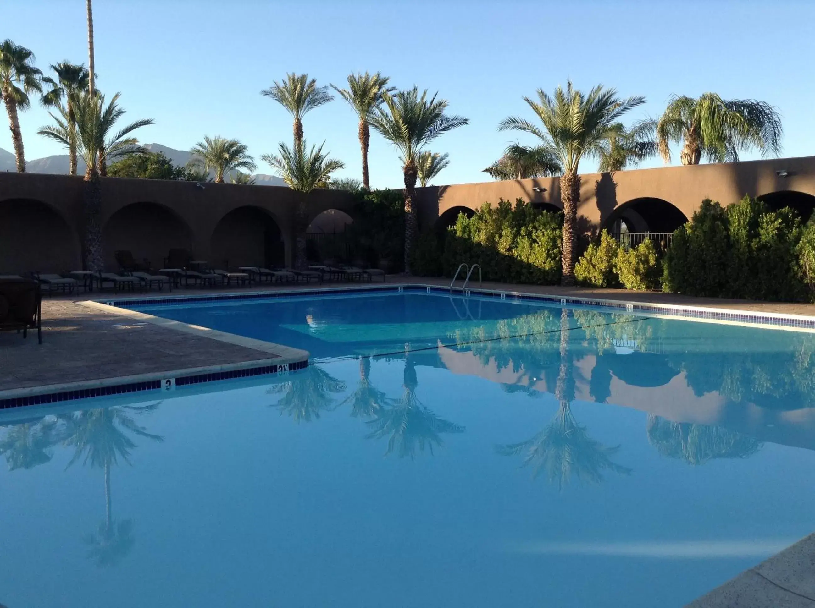 Swimming pool in Borrego Springs Resort and Spa Swimming pool in Borrego Springs Resort and Spa