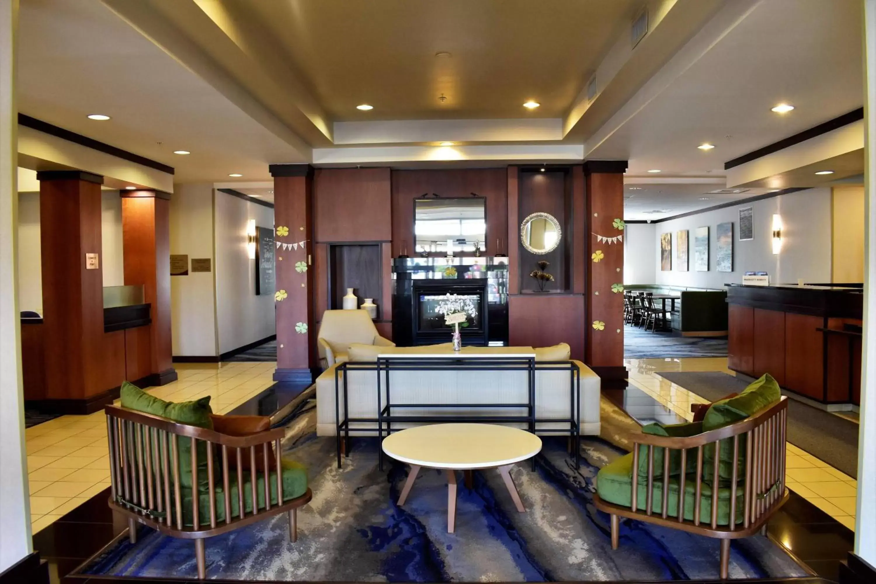 Lobby or reception in Fairfield Inn and Suites by Marriott Strasburg Shenandoah Valley
