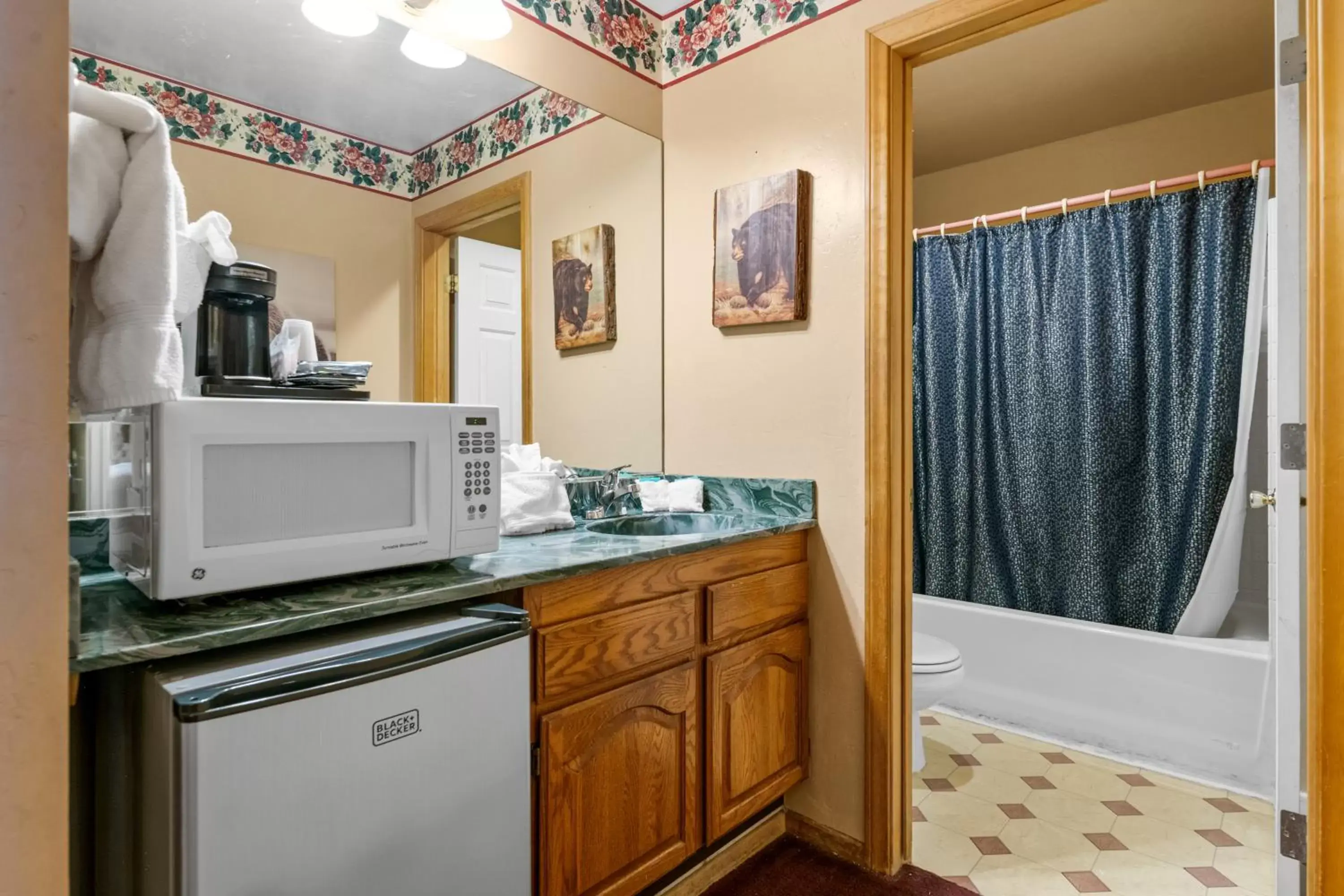 Kitchen/Kitchenette in Black Forest Lodge