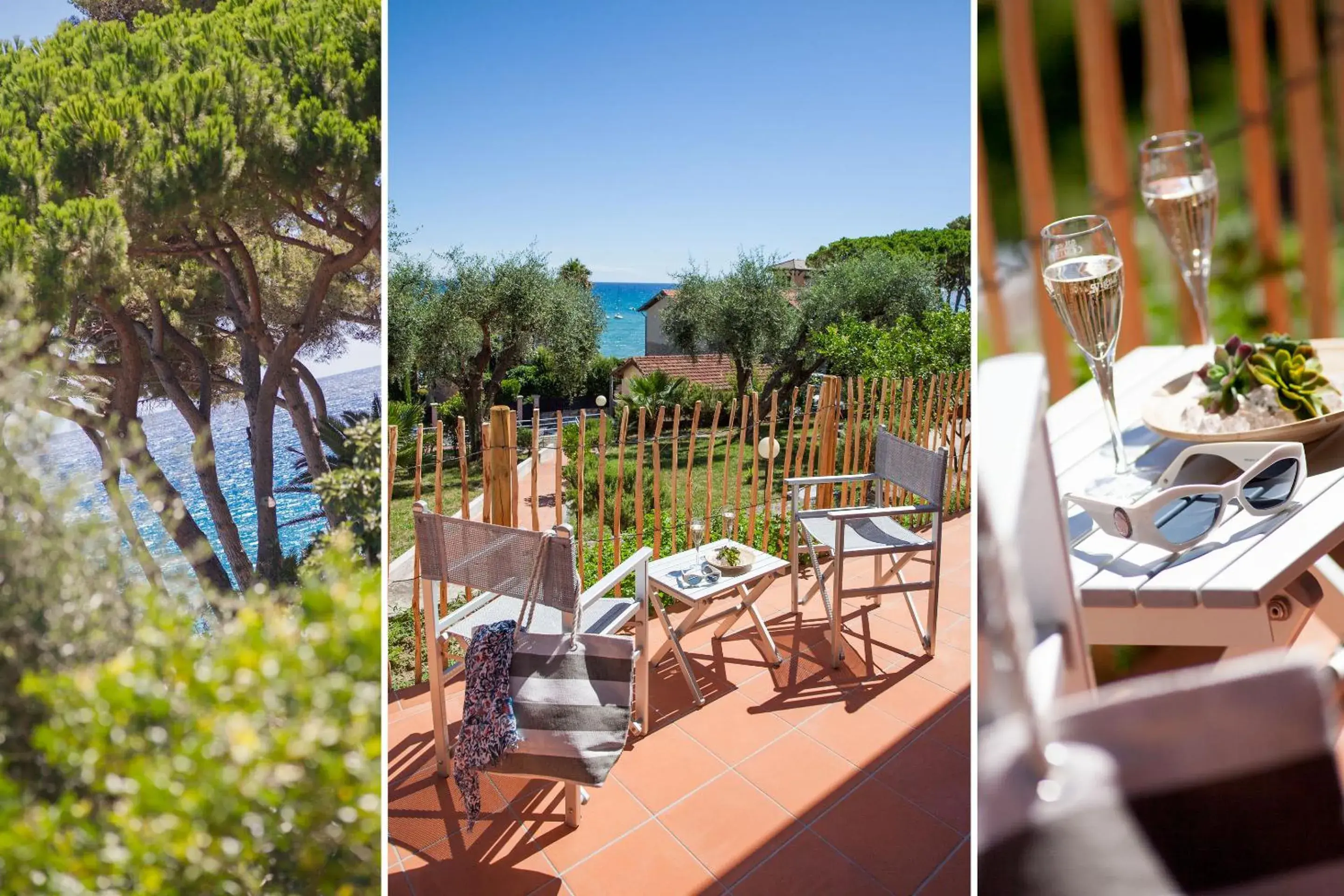 Balcony/Terrace, Pool View in Hotel Moresco