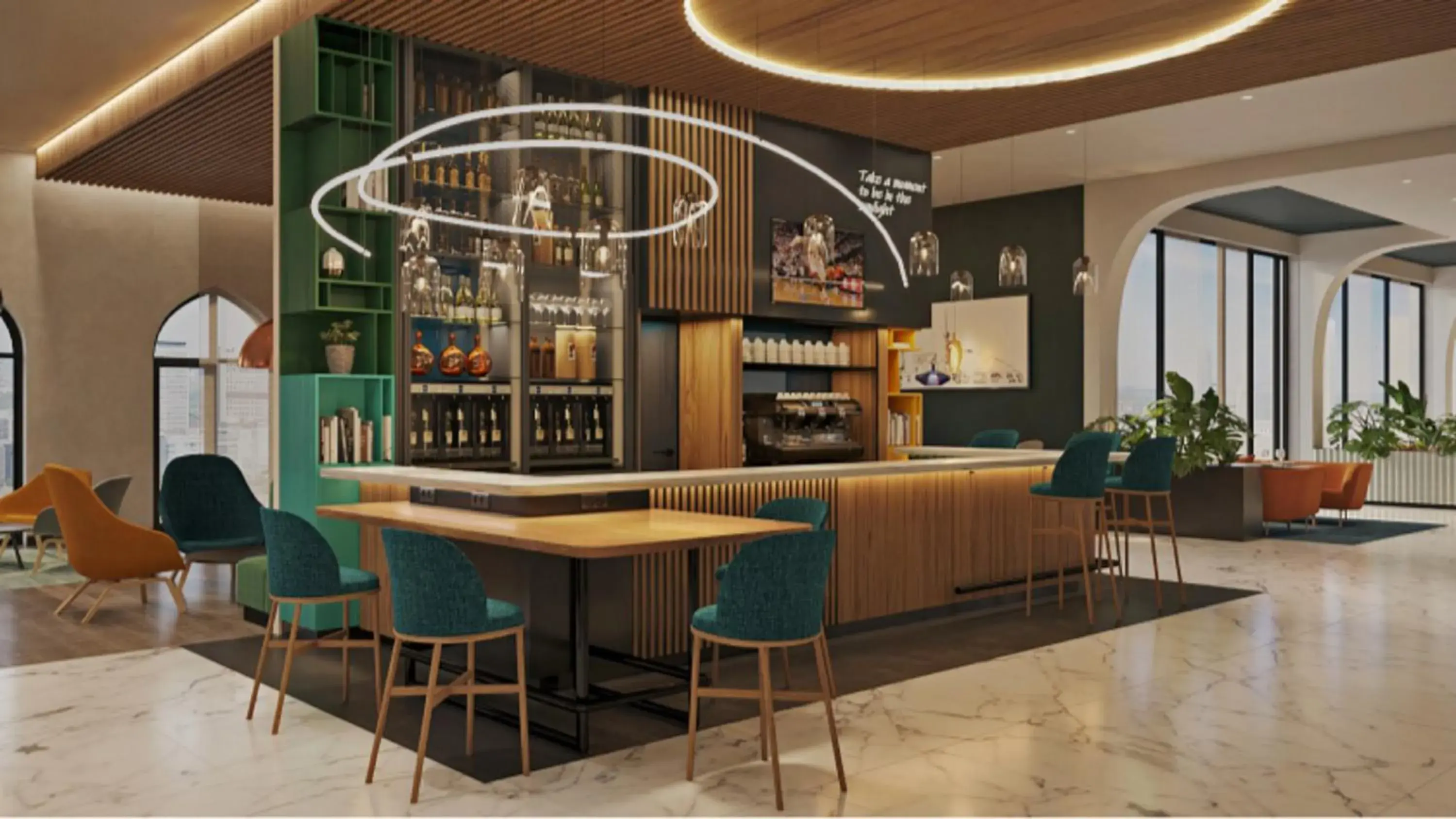 Lounge or bar, Lounge/Bar in Holiday Inn Tashkent City, an IHG Hotel