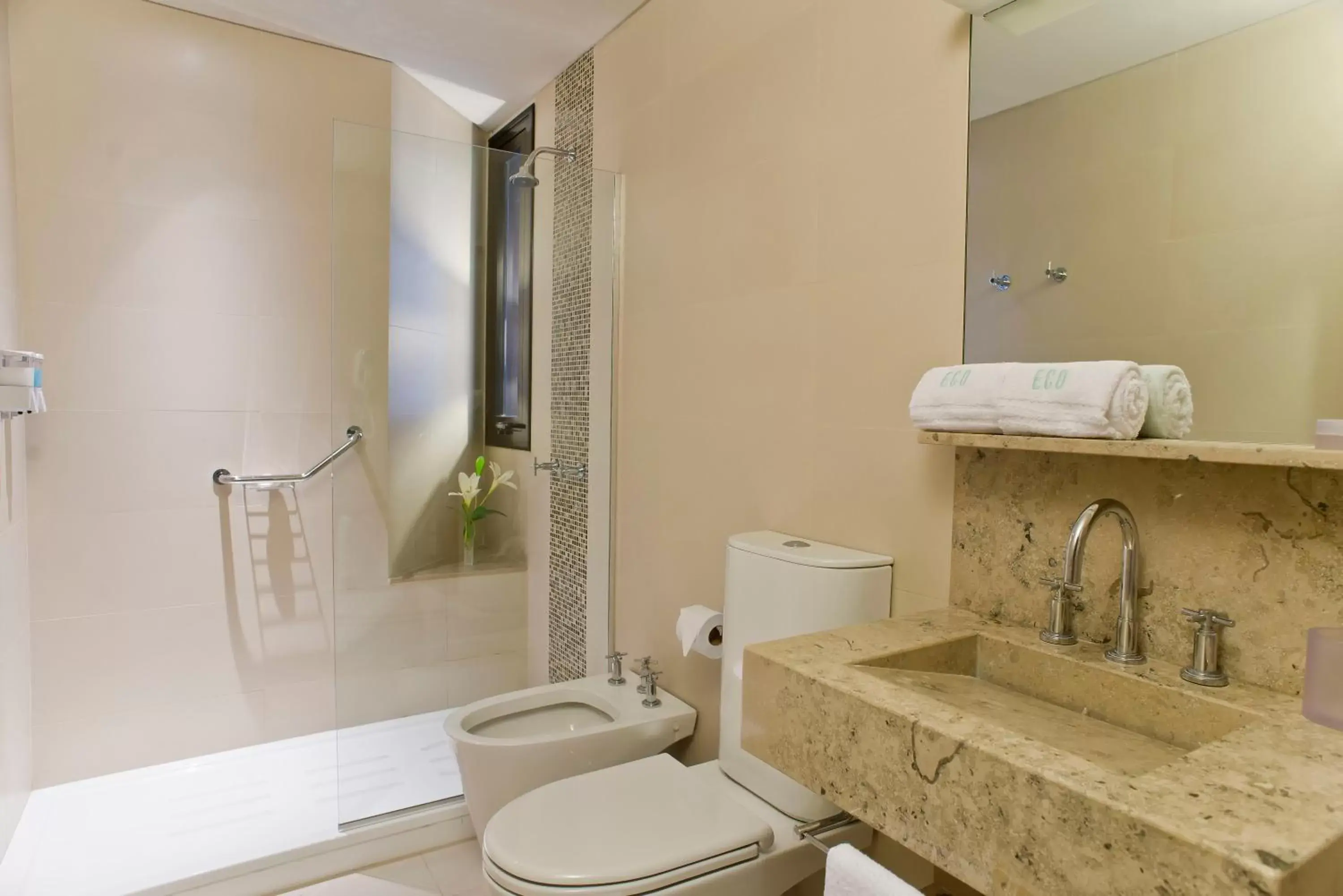 Shower, Bathroom in Bulnes Eco Suites