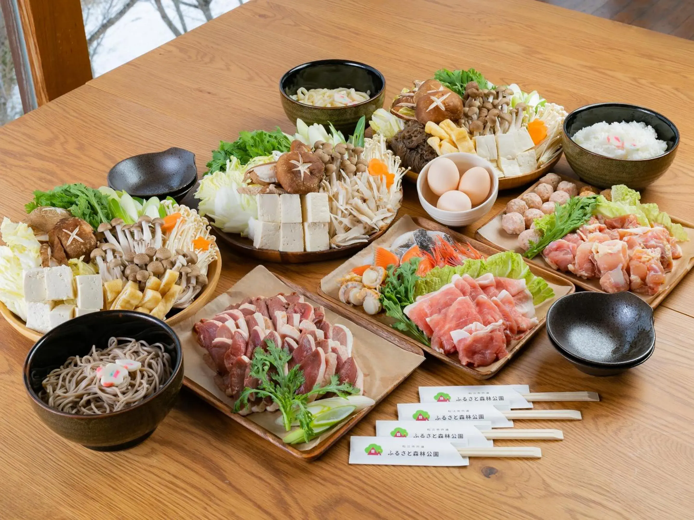 Meals in Matsue Forest Park