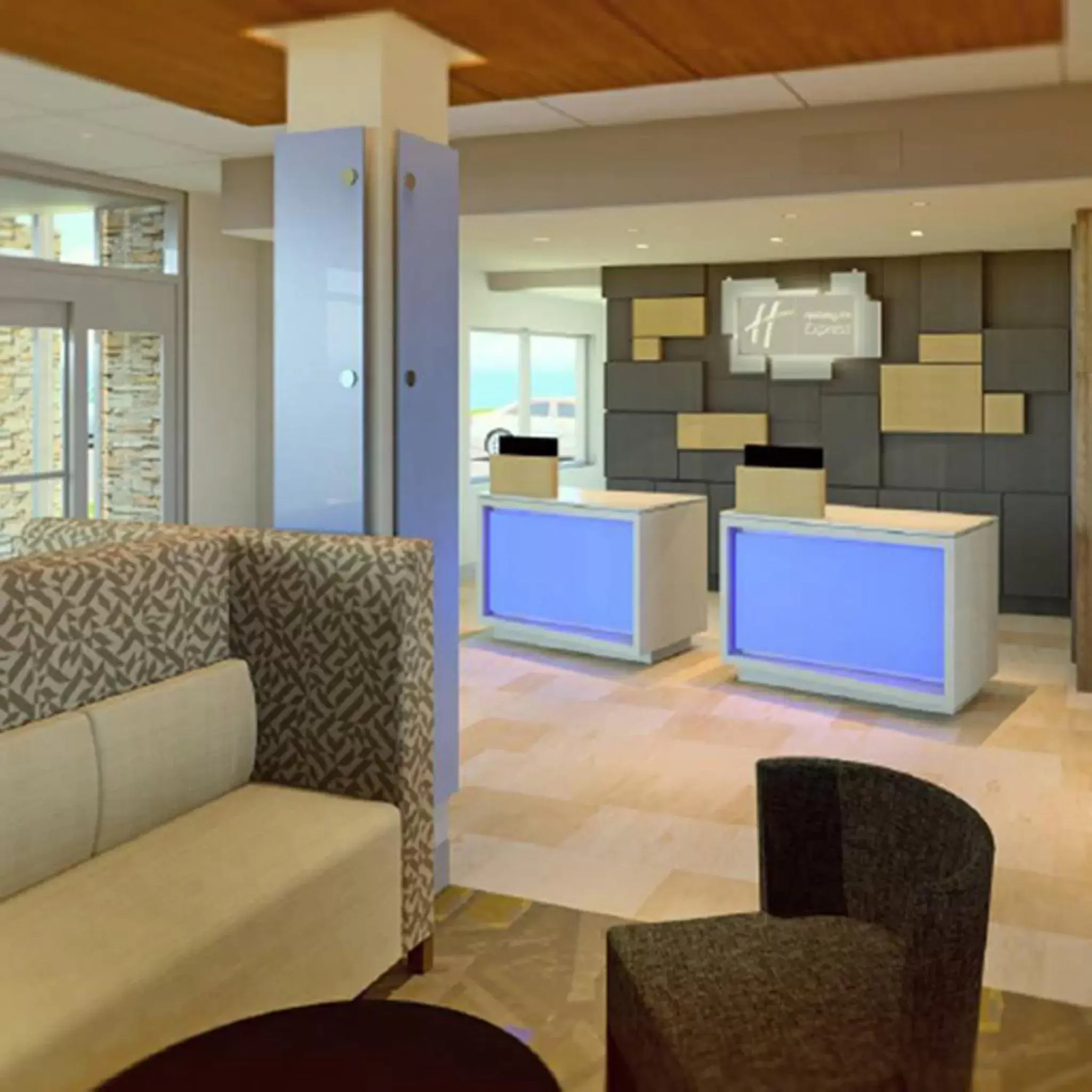 Property building, Lobby/Reception in Holiday Inn Express & Suites Camarillo, an IHG Hotel