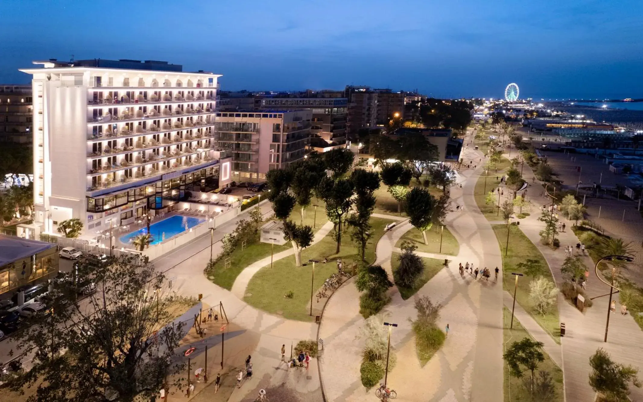 Property building, Bird's-eye View in Hotel Sporting