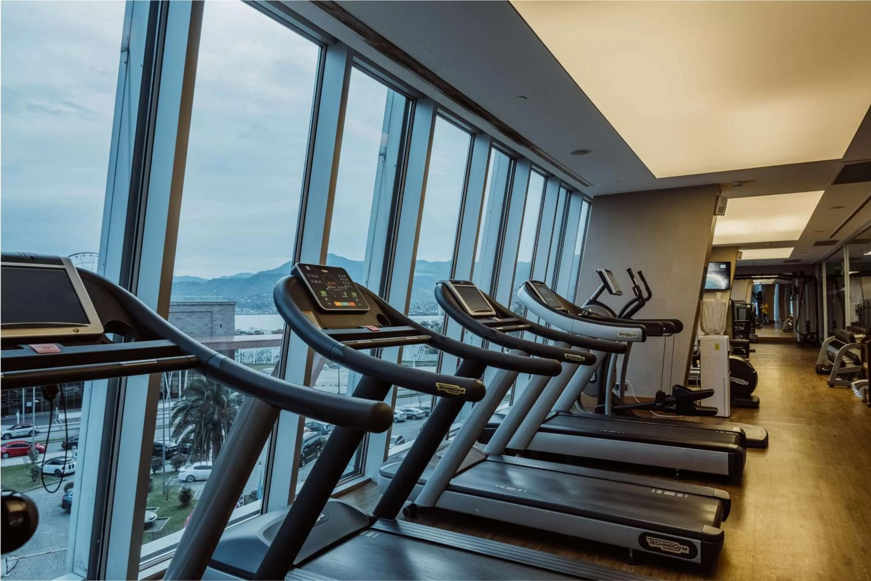 Fitness centre/facilities in Radisson Blu Hotel Batumi