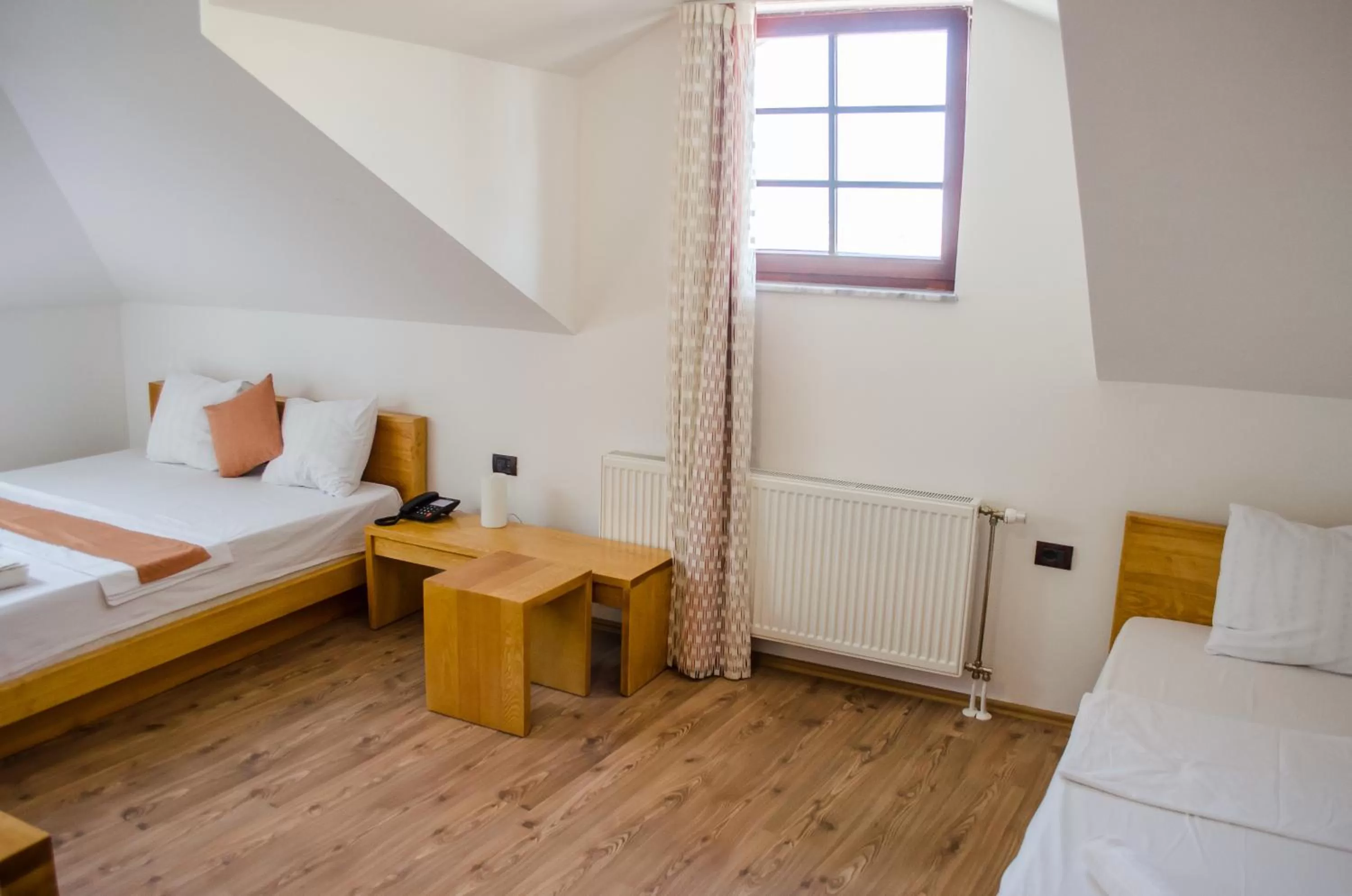 Decorative detail, Bed in Hotel Prizreni