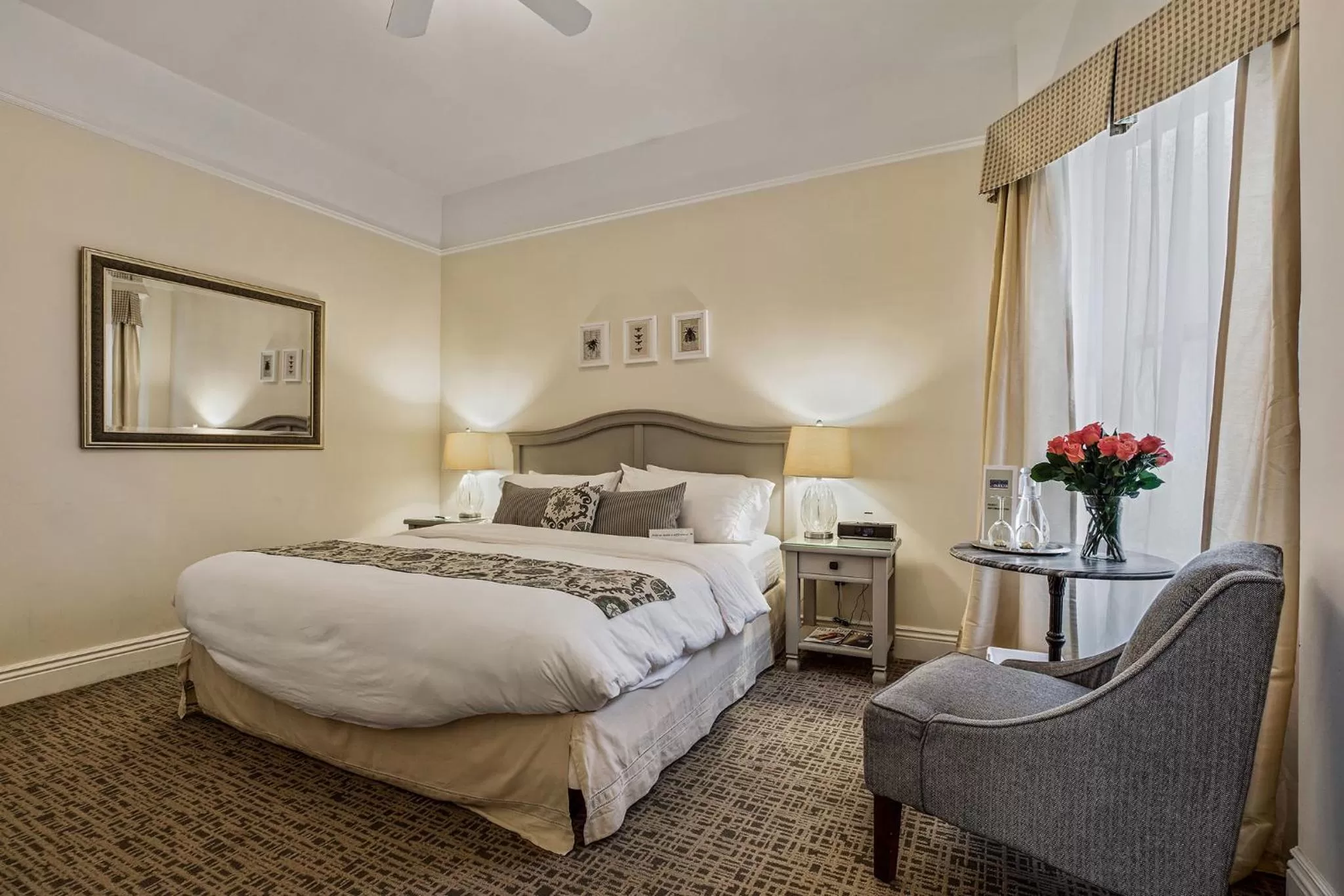 Bed in Parker Guest House