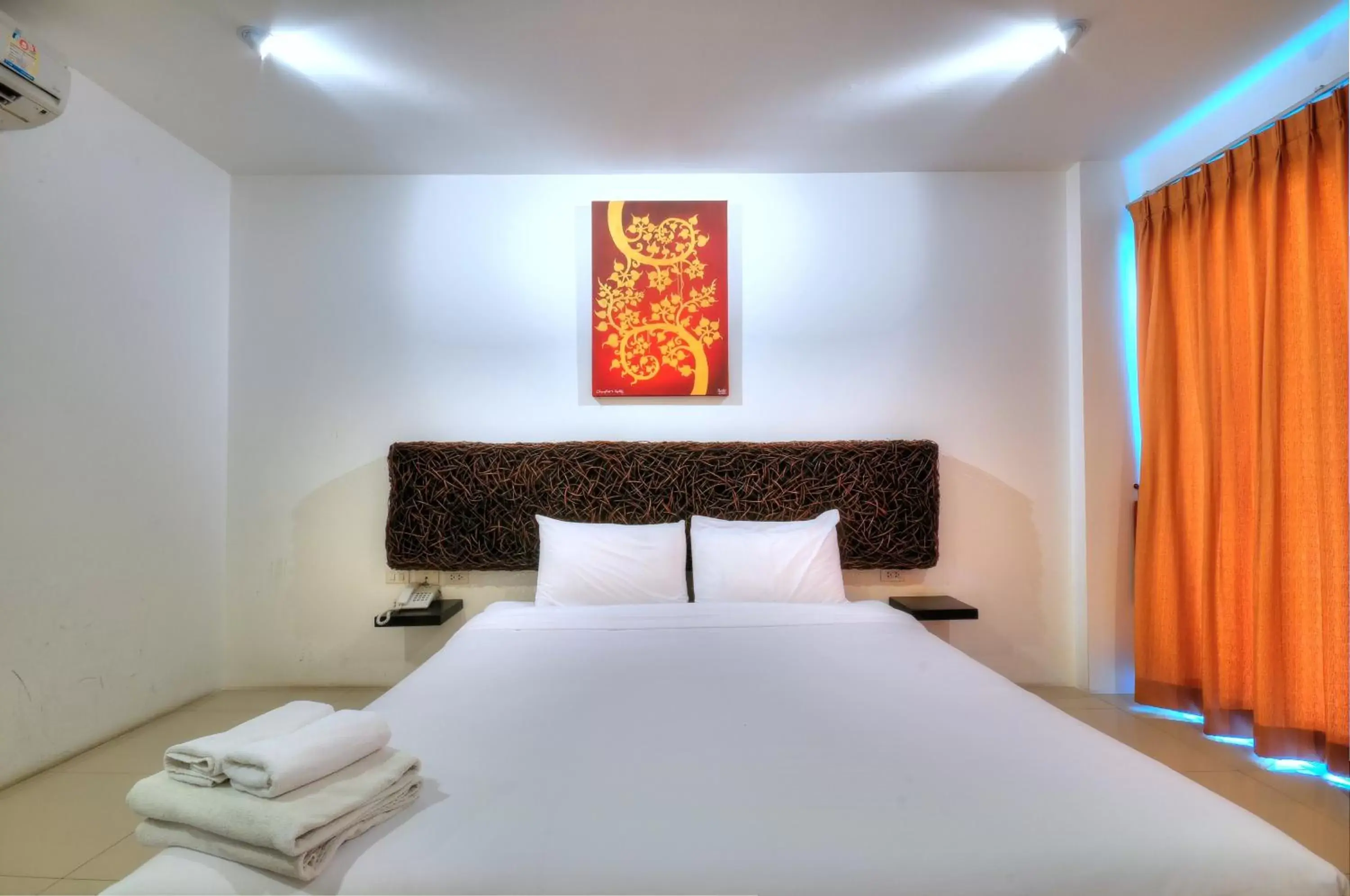 Bed in BS Residence Suvarnabhumi - SHA Extra Plus