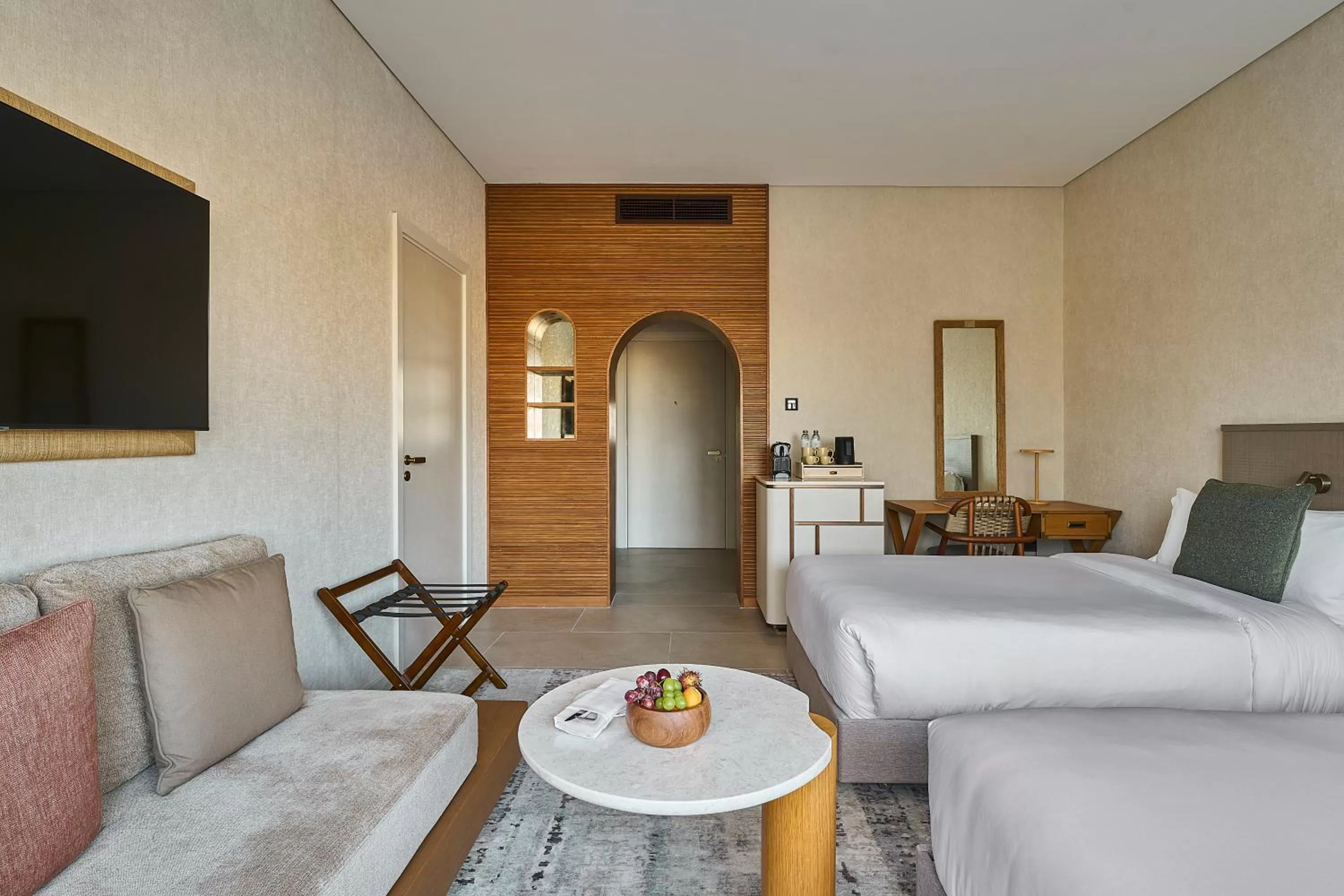 Bedroom in ERTH Abu Dhabi Hotel