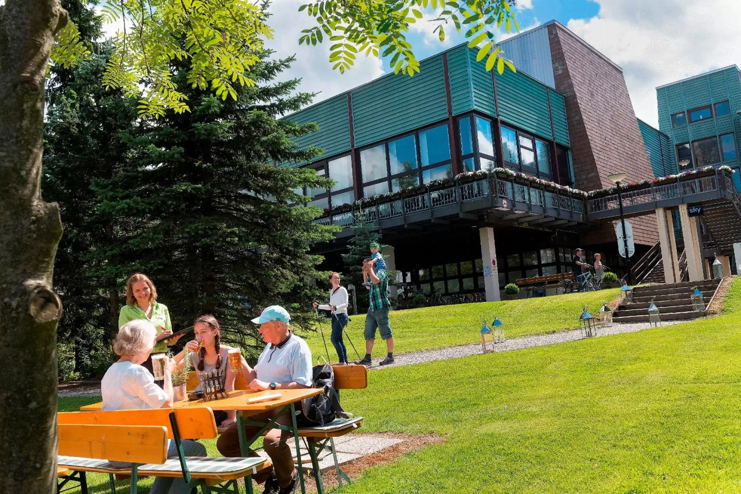 Facade/entrance in AHORN Waldhotel Altenberg Facade/entrance in AHORN Waldhotel Altenberg