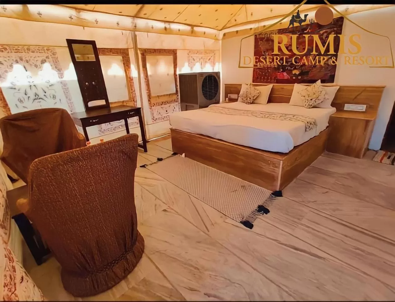 Property building in Rumis Desert Camp and Resort