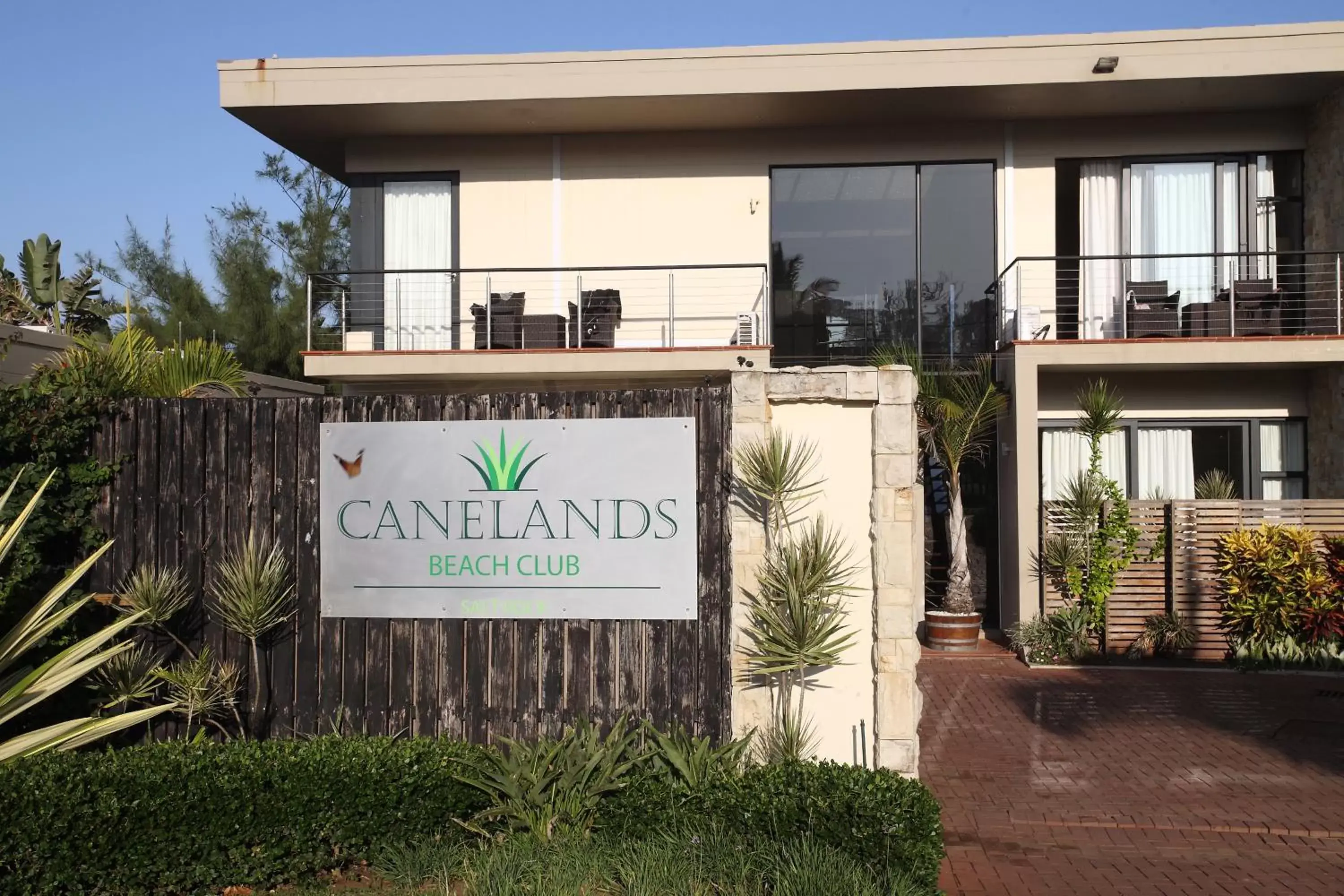 Facade/entrance, Property Logo/Sign in Canelands Beach Club