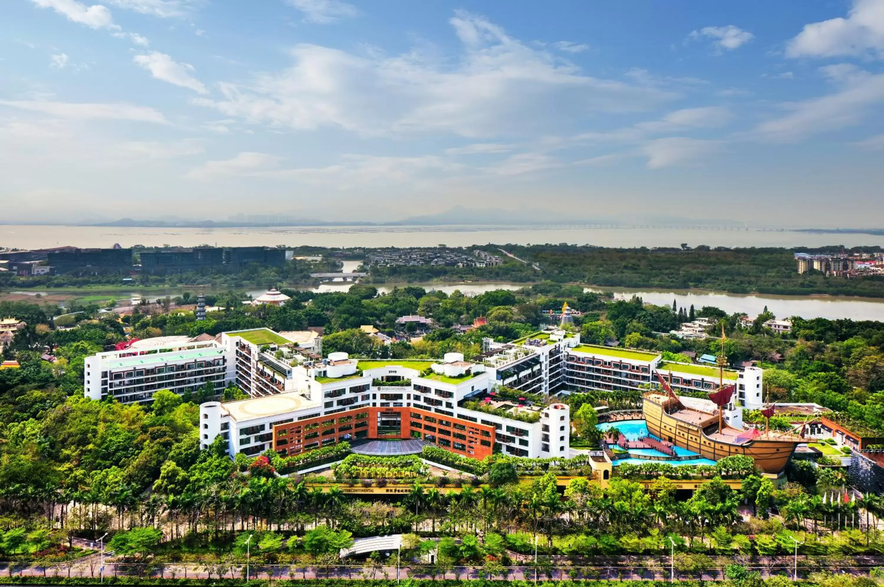 Property building, Bird's-eye View in InterContinental Shenzhen, an IHG Hotel