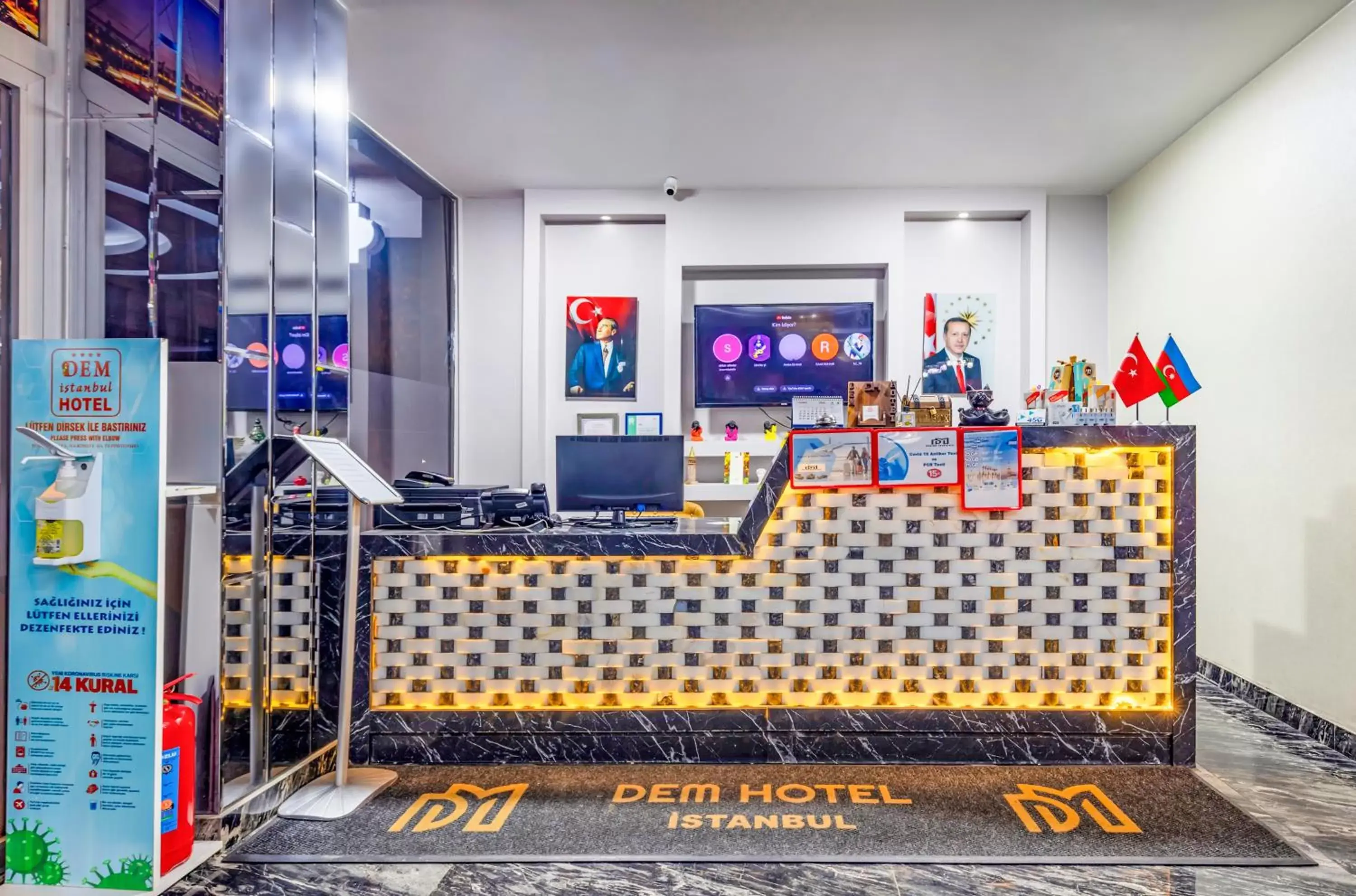 Lobby or reception in Dem İstanbul Airport Hotel