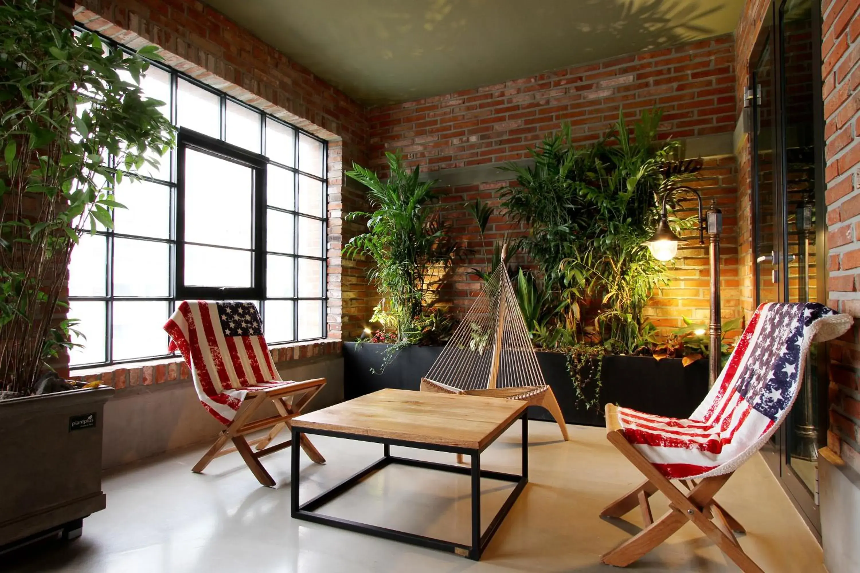 Seating Area in Hotel Loft