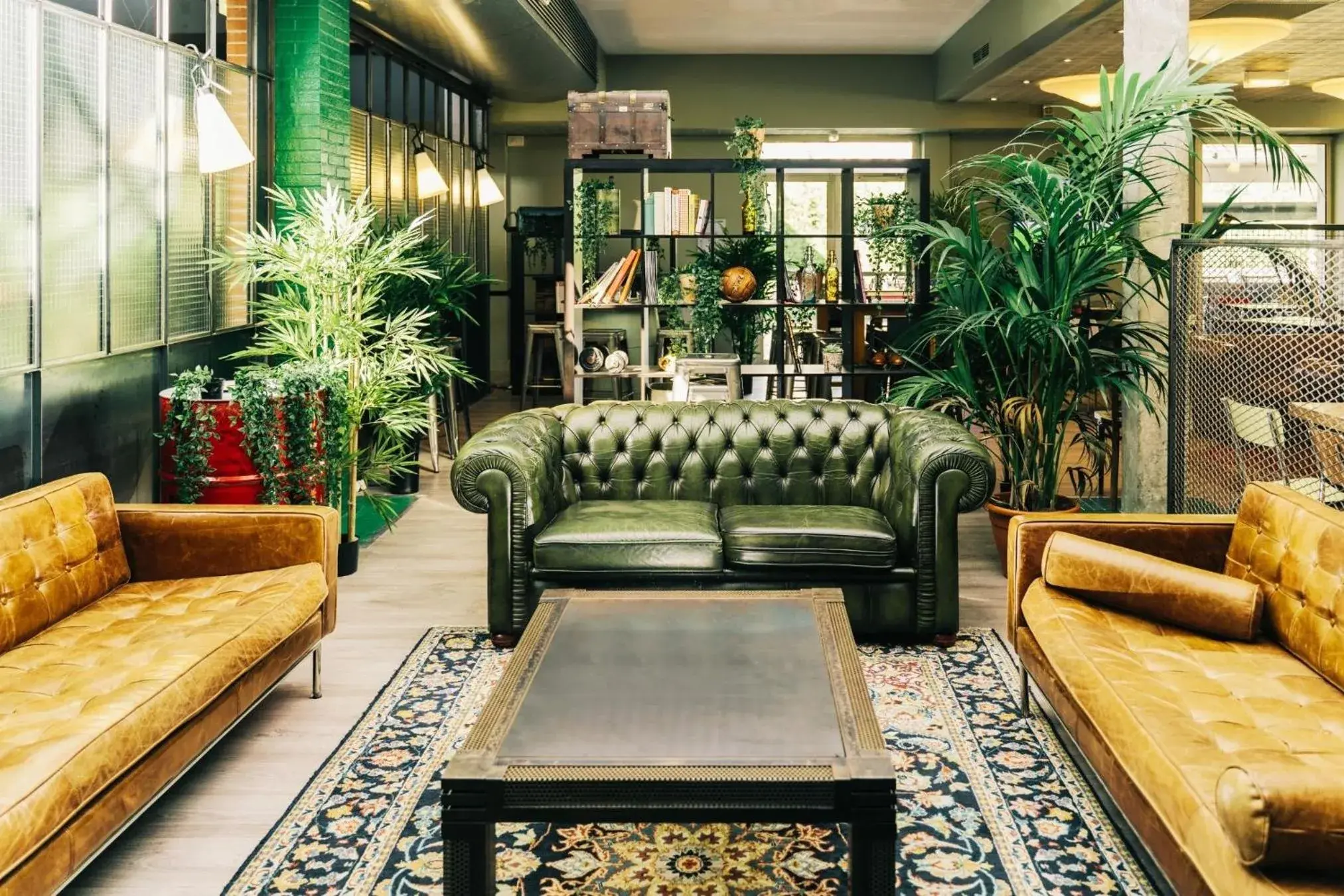 Seating area, Lobby/Reception in Sporting House Hôtel