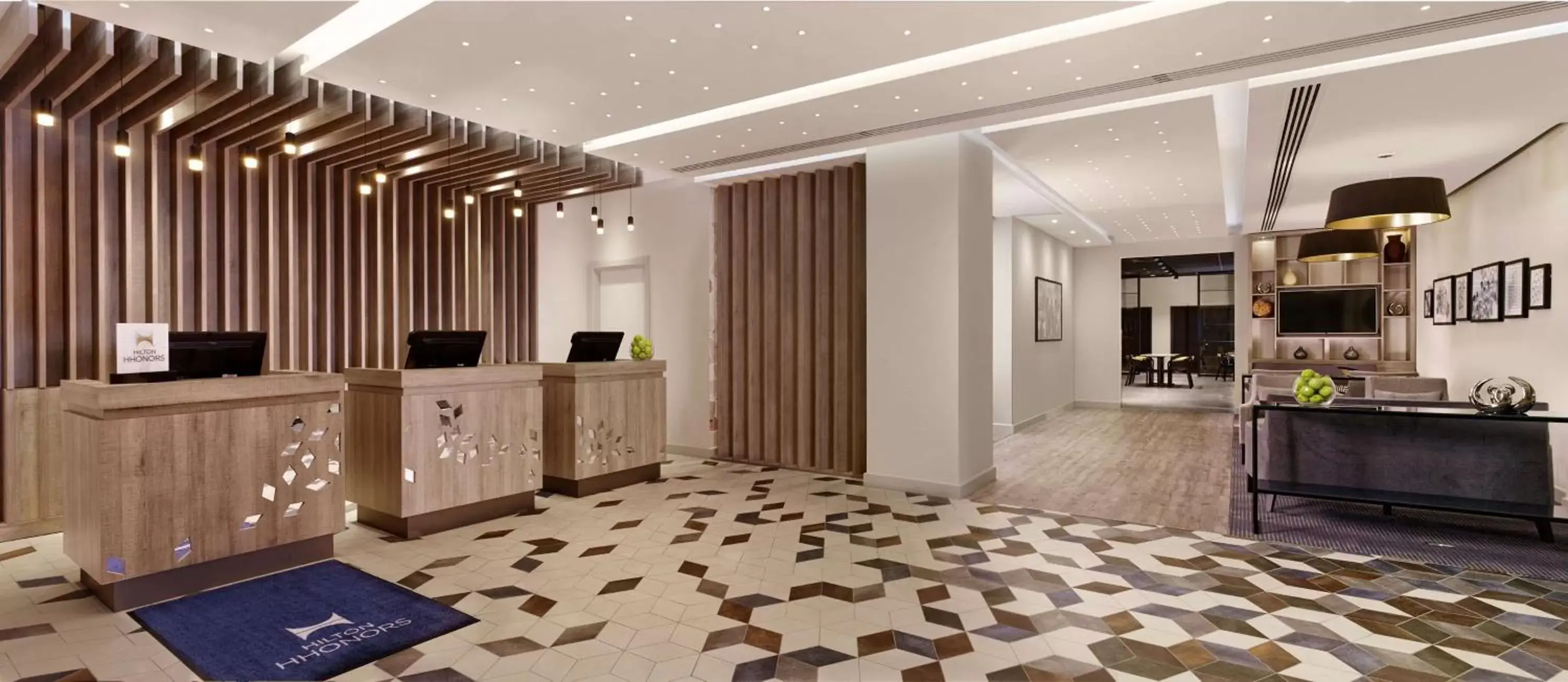Lobby or reception in DoubleTree by Hilton Coventry Building Society Arena
