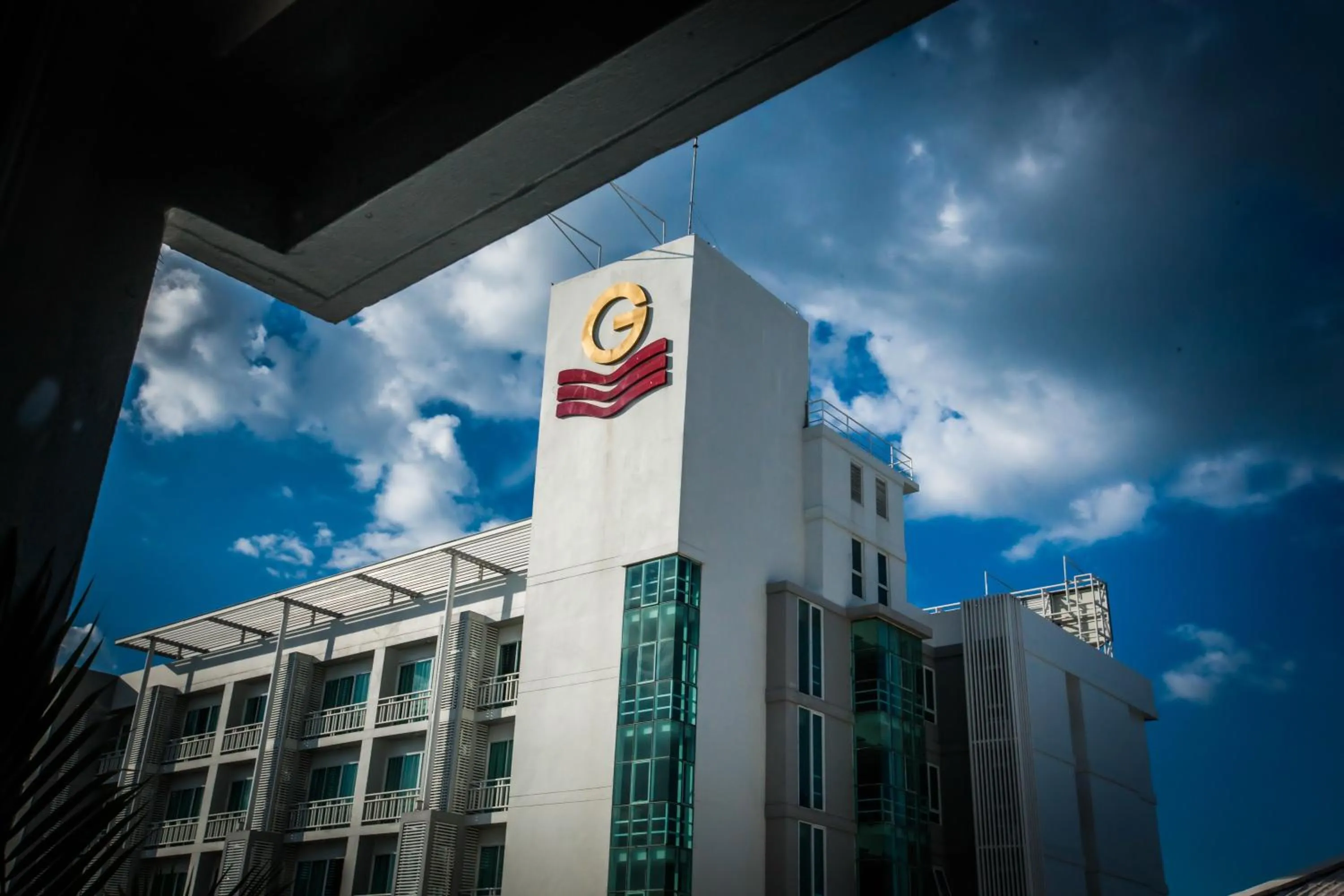 Property building in Golden City Rayong Hotel