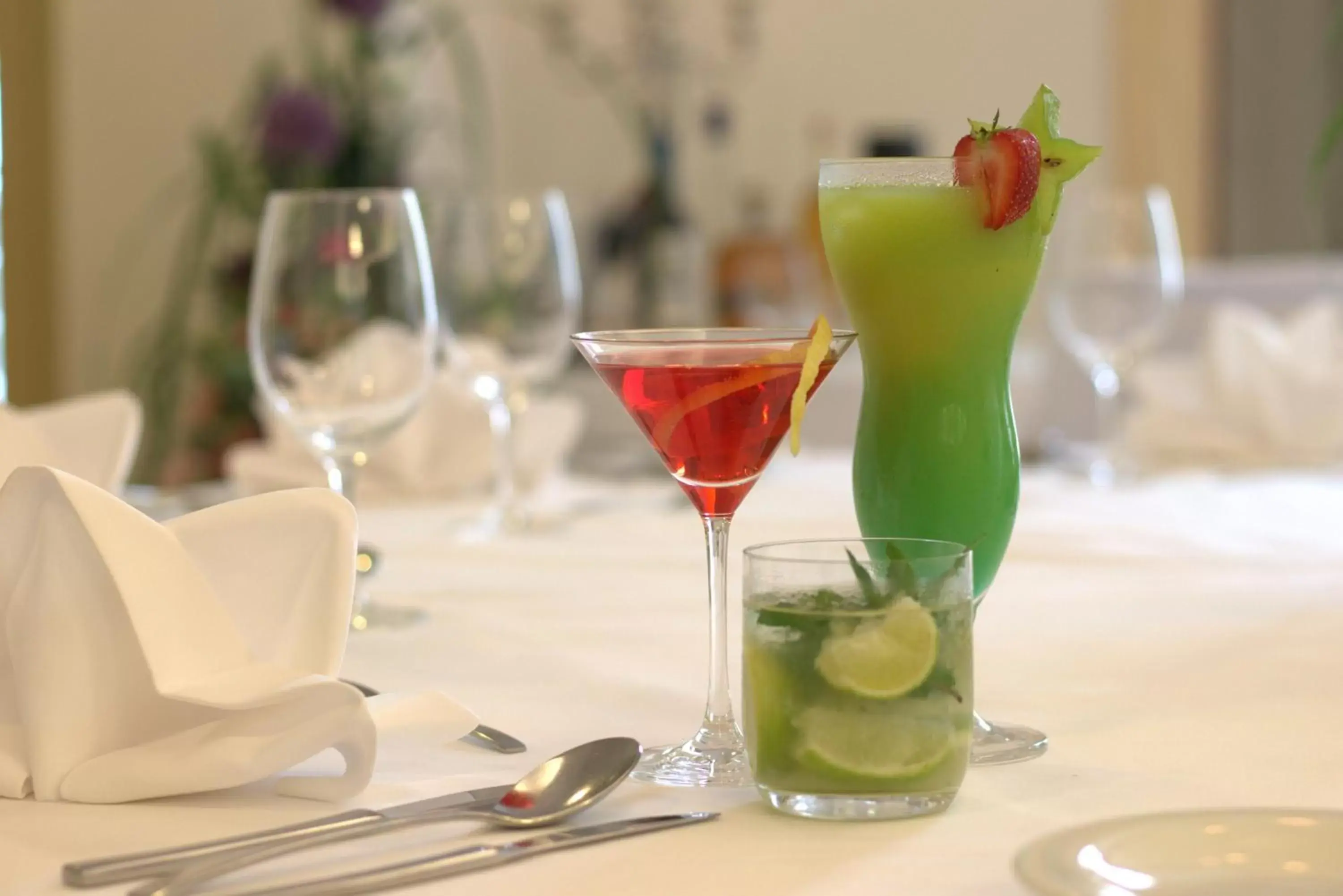 Alcoholic drinks in Hotel Aspethera