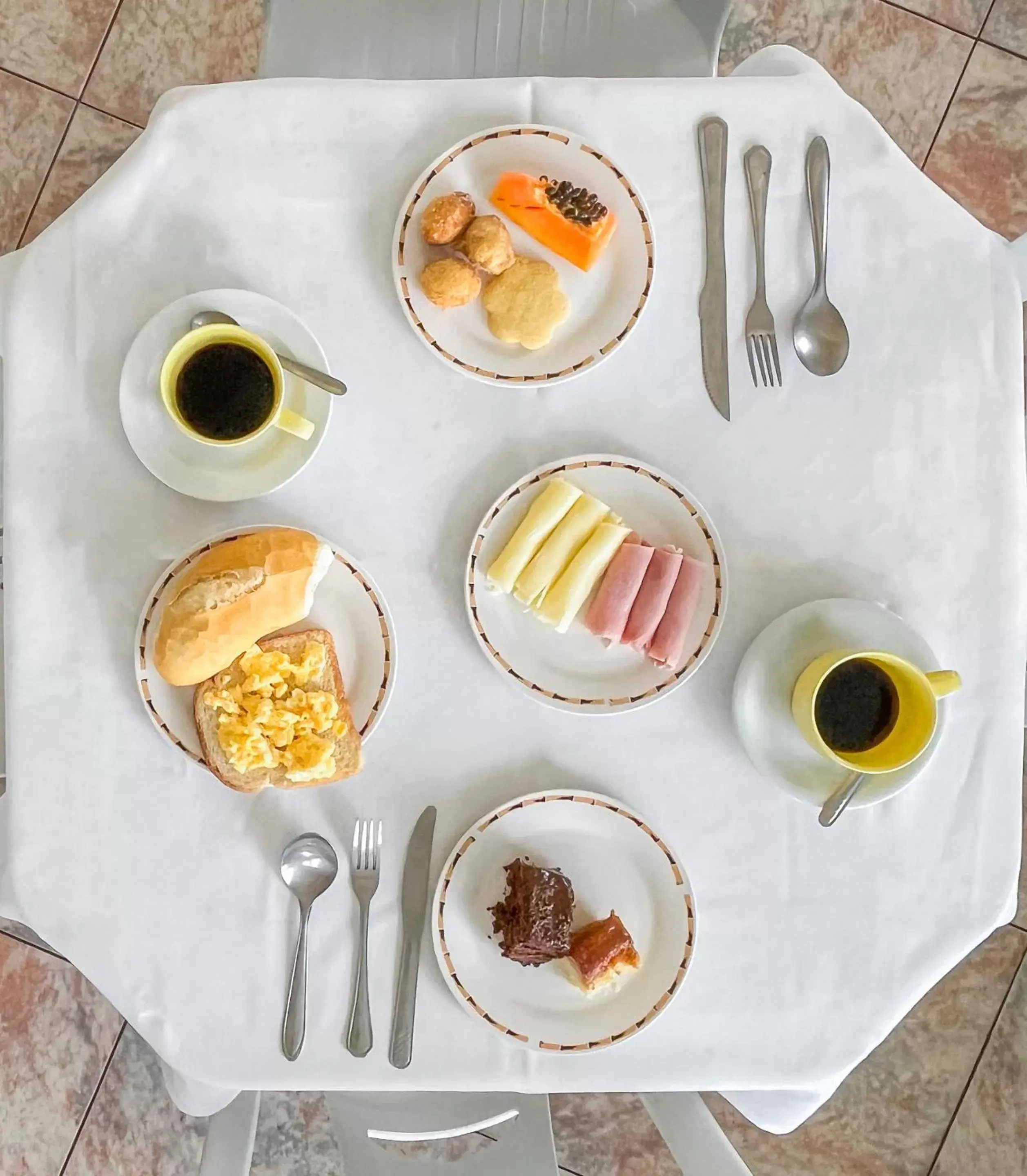 Breakfast in Pousada Paraíso do Atlântico