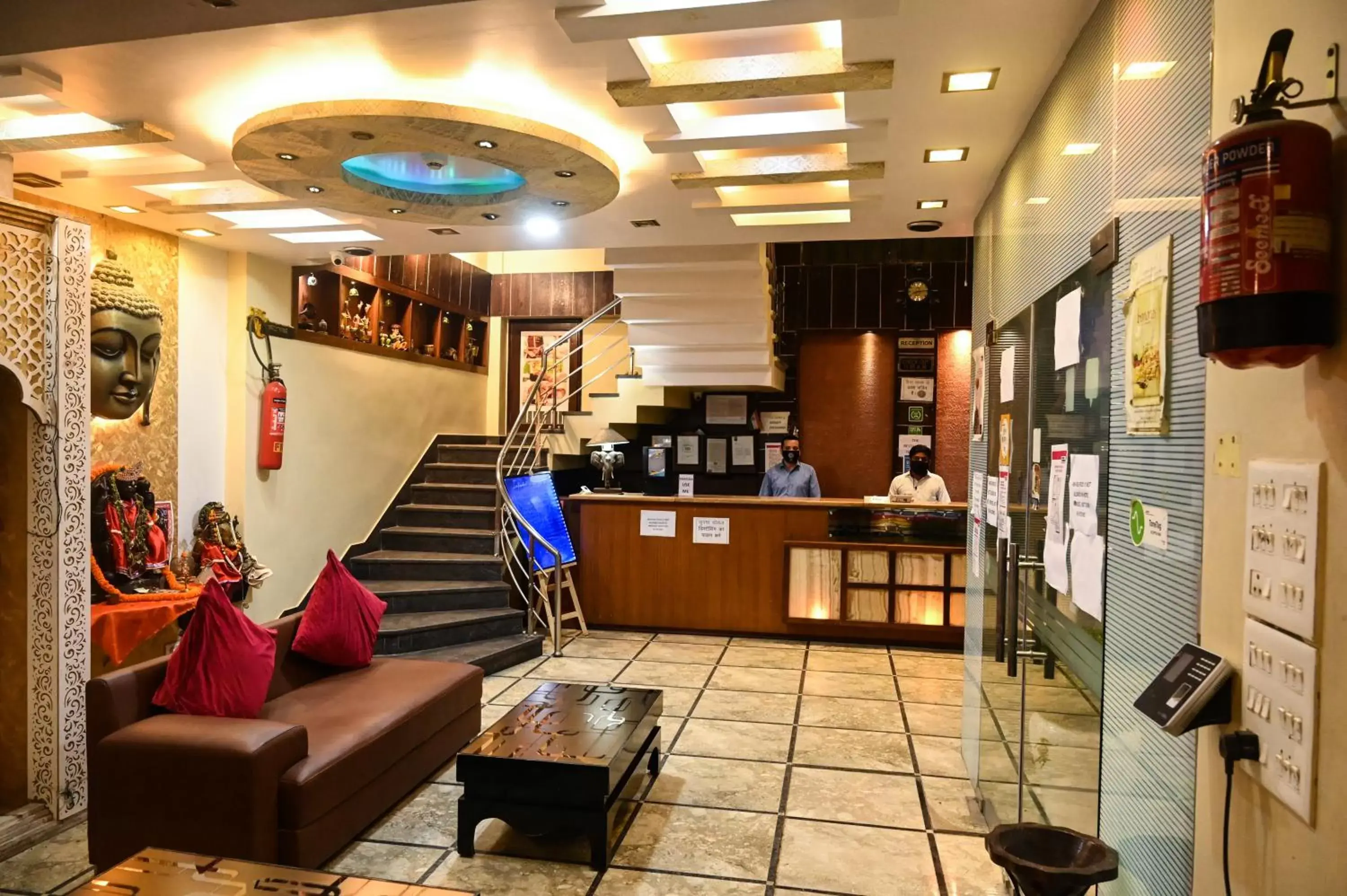 Lobby or reception, Lobby/Reception in Hotel Heritage Inn at Assi Ghat