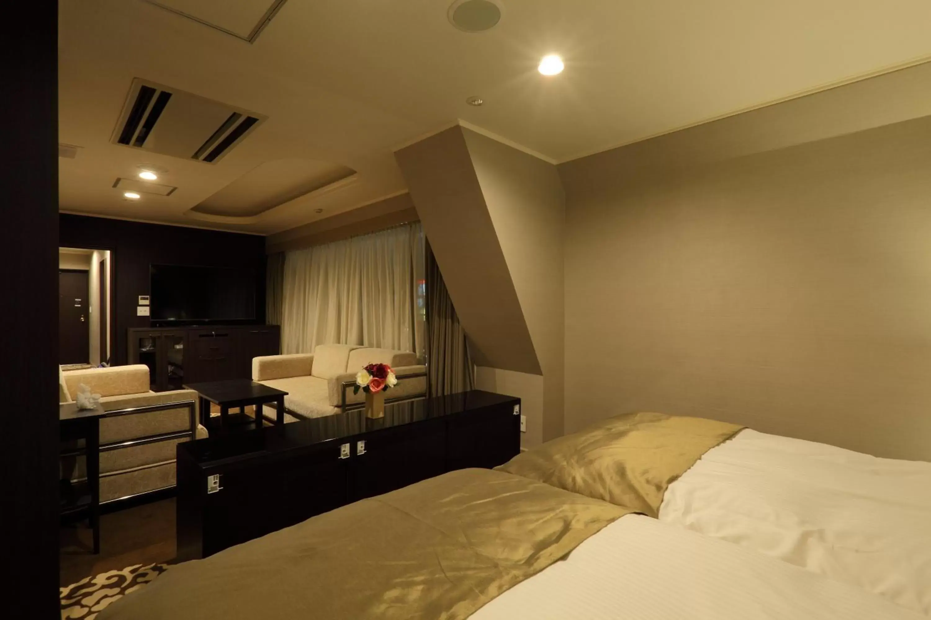 Bed in Centurion Hotel Ueno