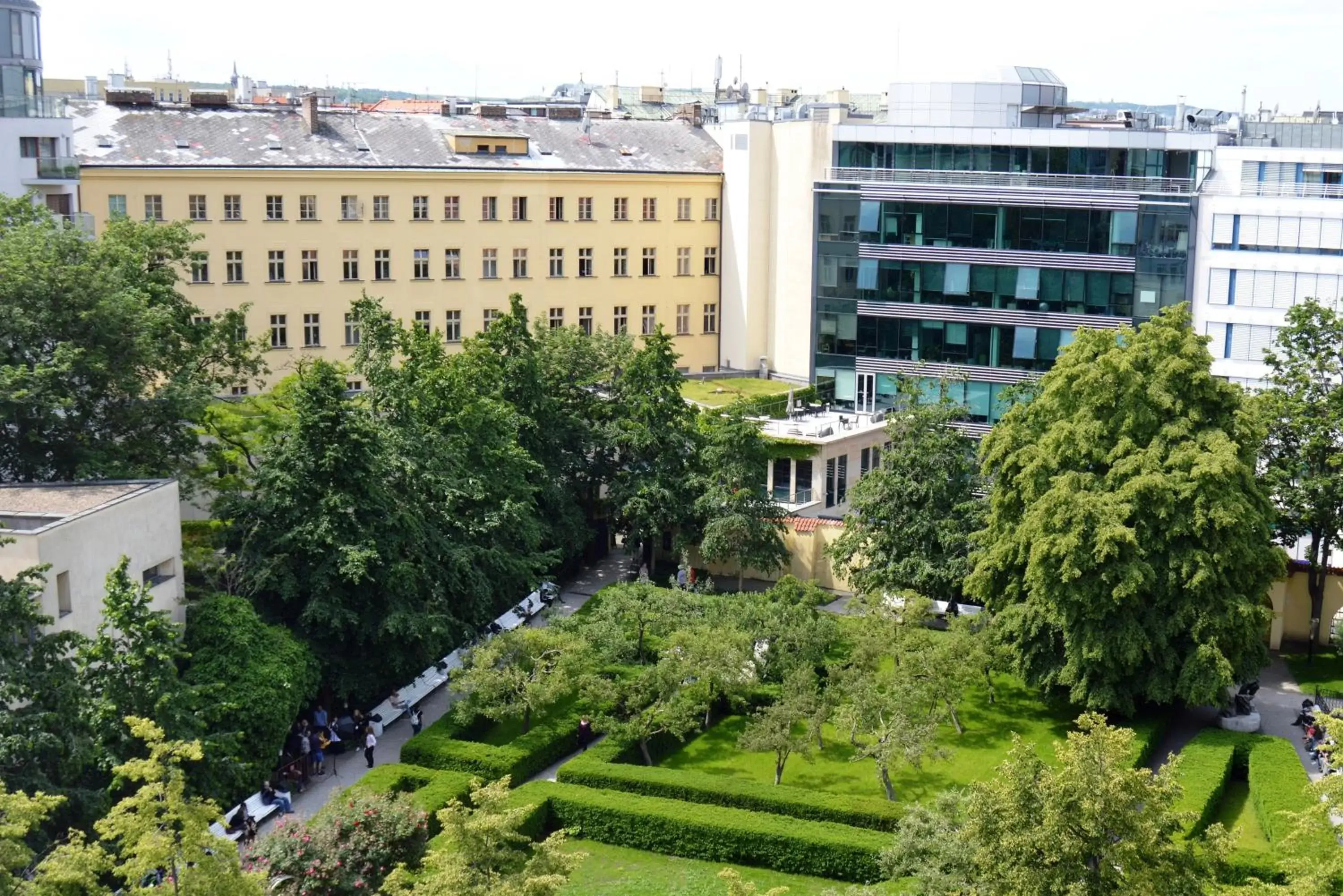 Property building in Adria Hotel Prague Property building in Adria Hotel Prague