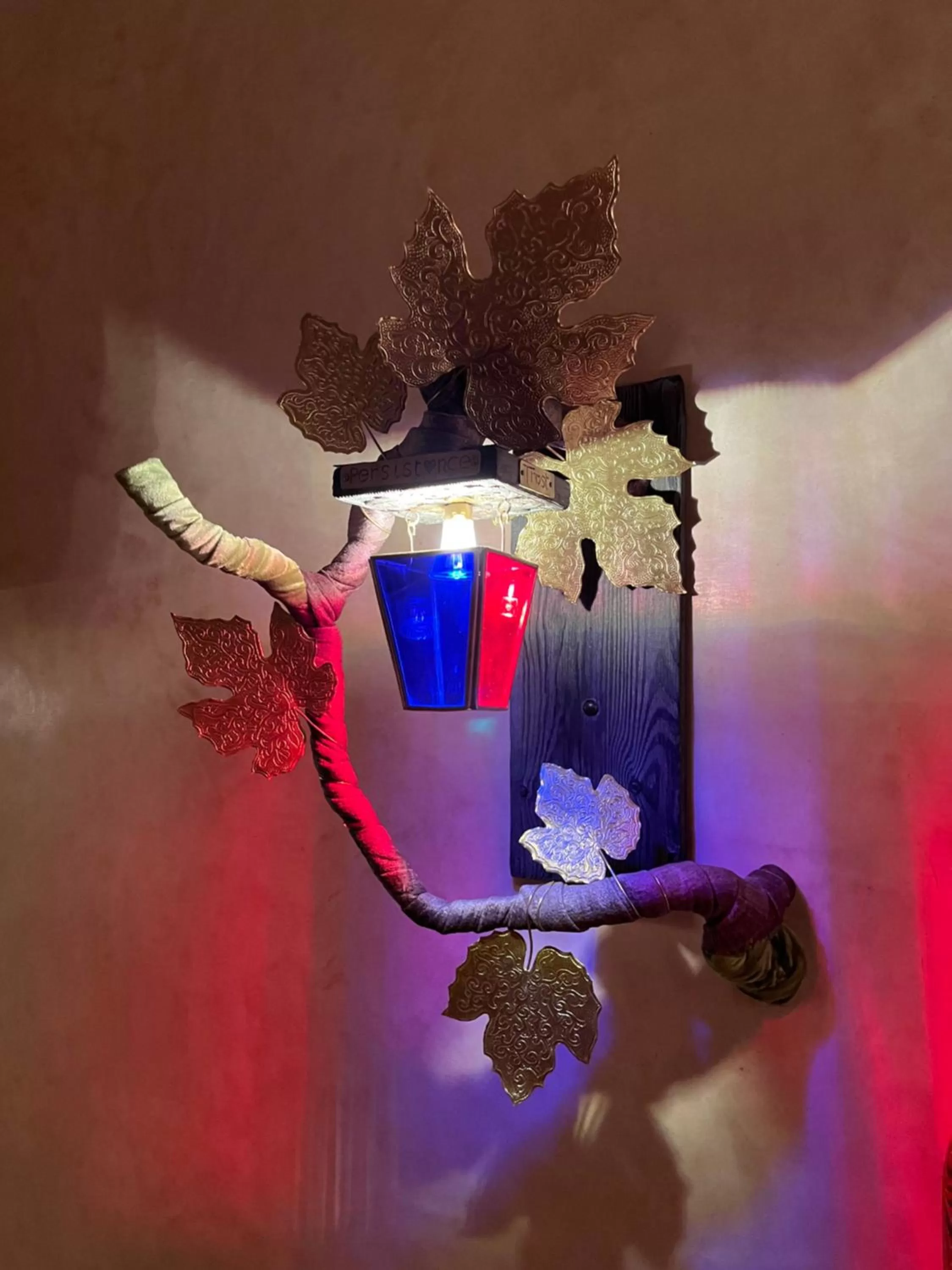 Decorative detail in Riad Al Ibtikar