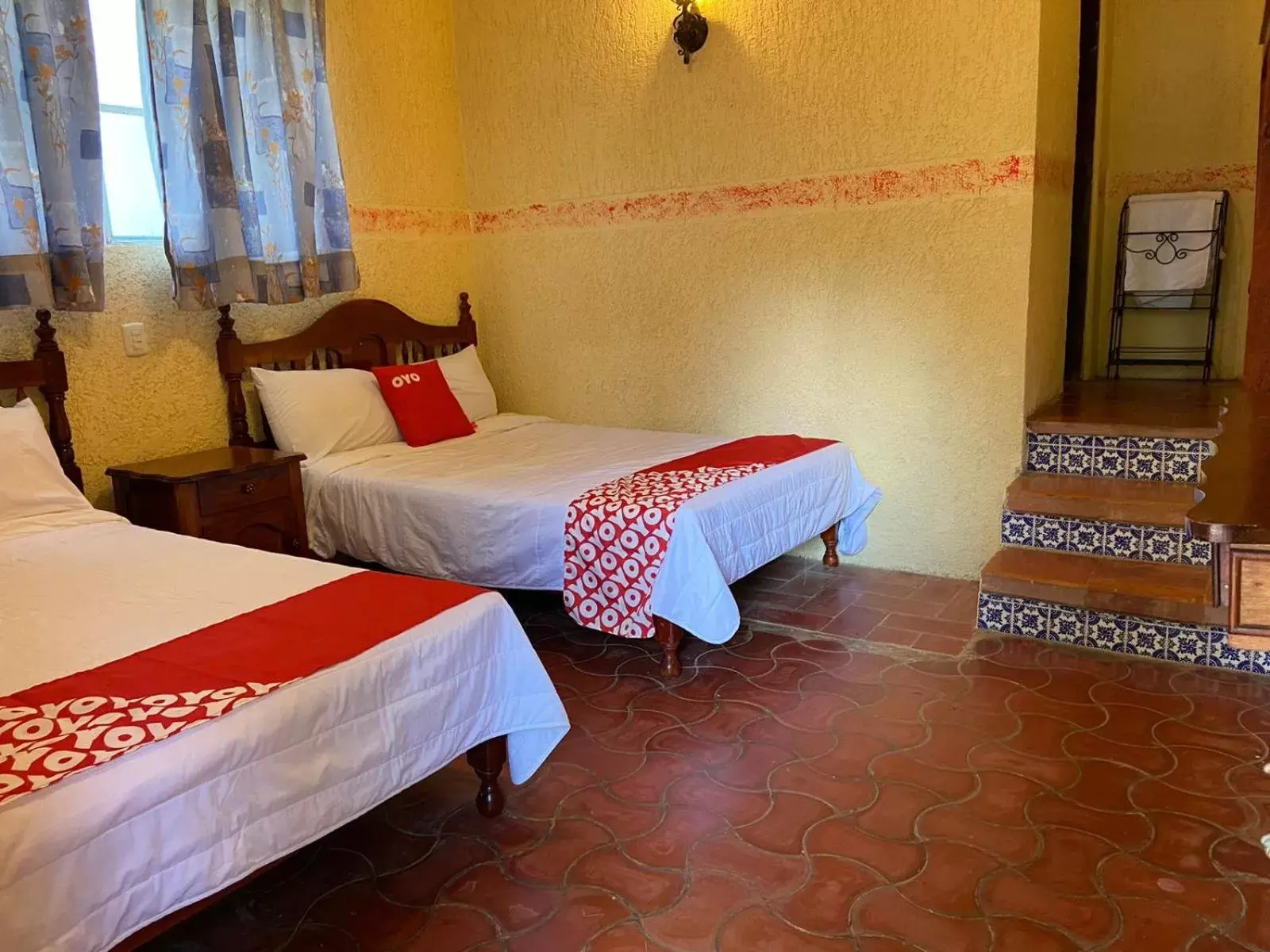 Bed in Rancho Hotel El Carmen