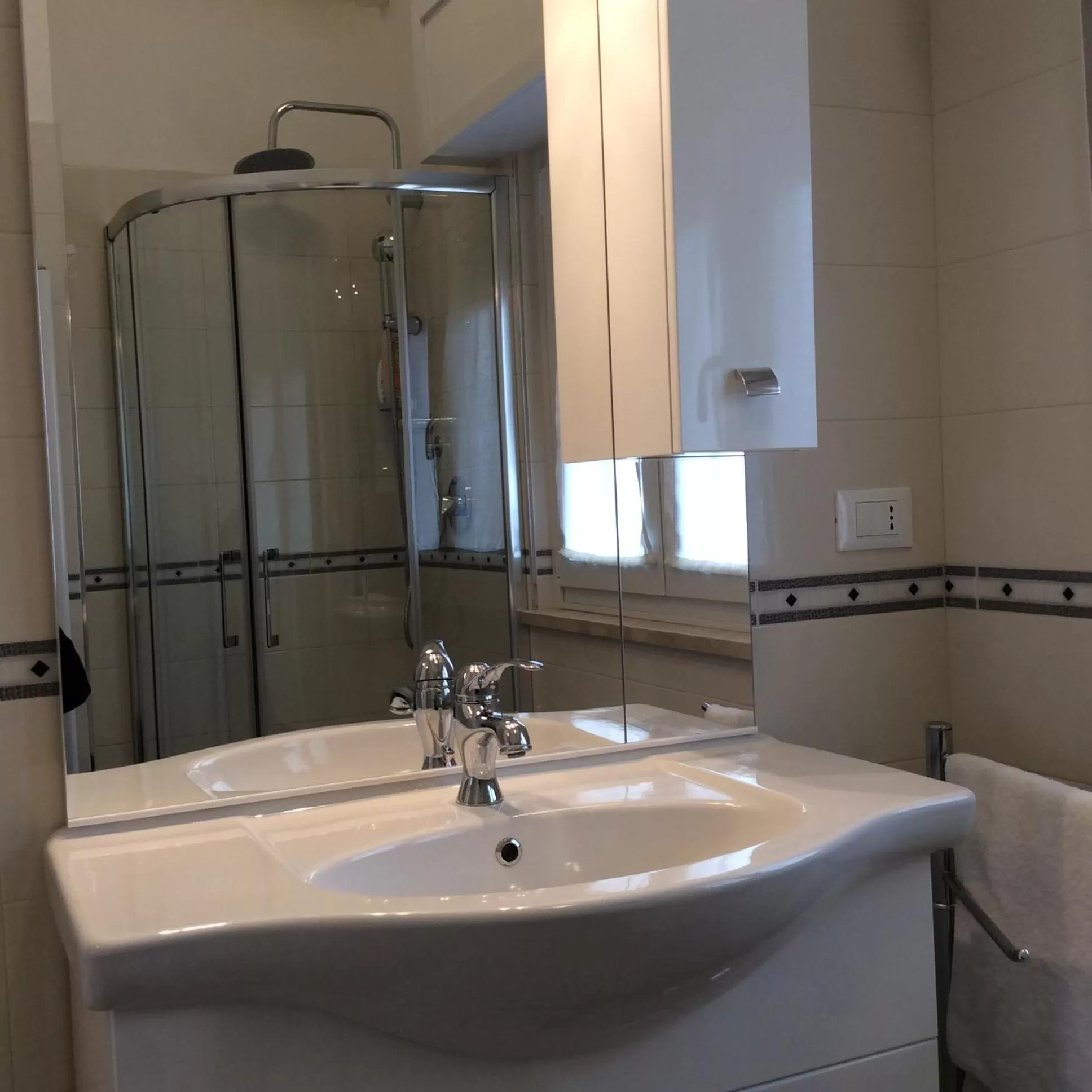 Bathroom in Bed & Breakfast Sforza 19