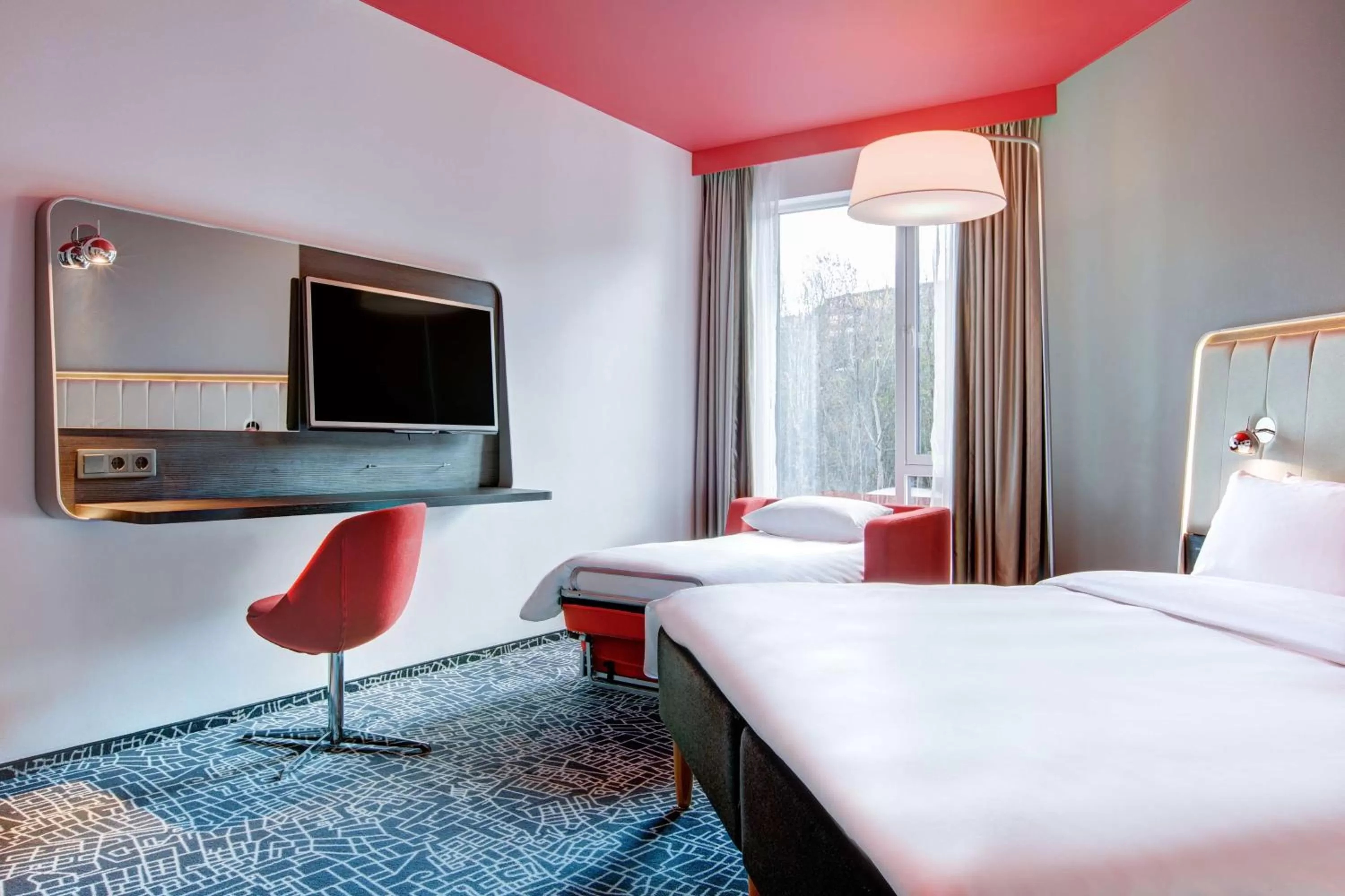 Photo of the whole room, Bed in Radisson Blu Hotel Oslo Alna