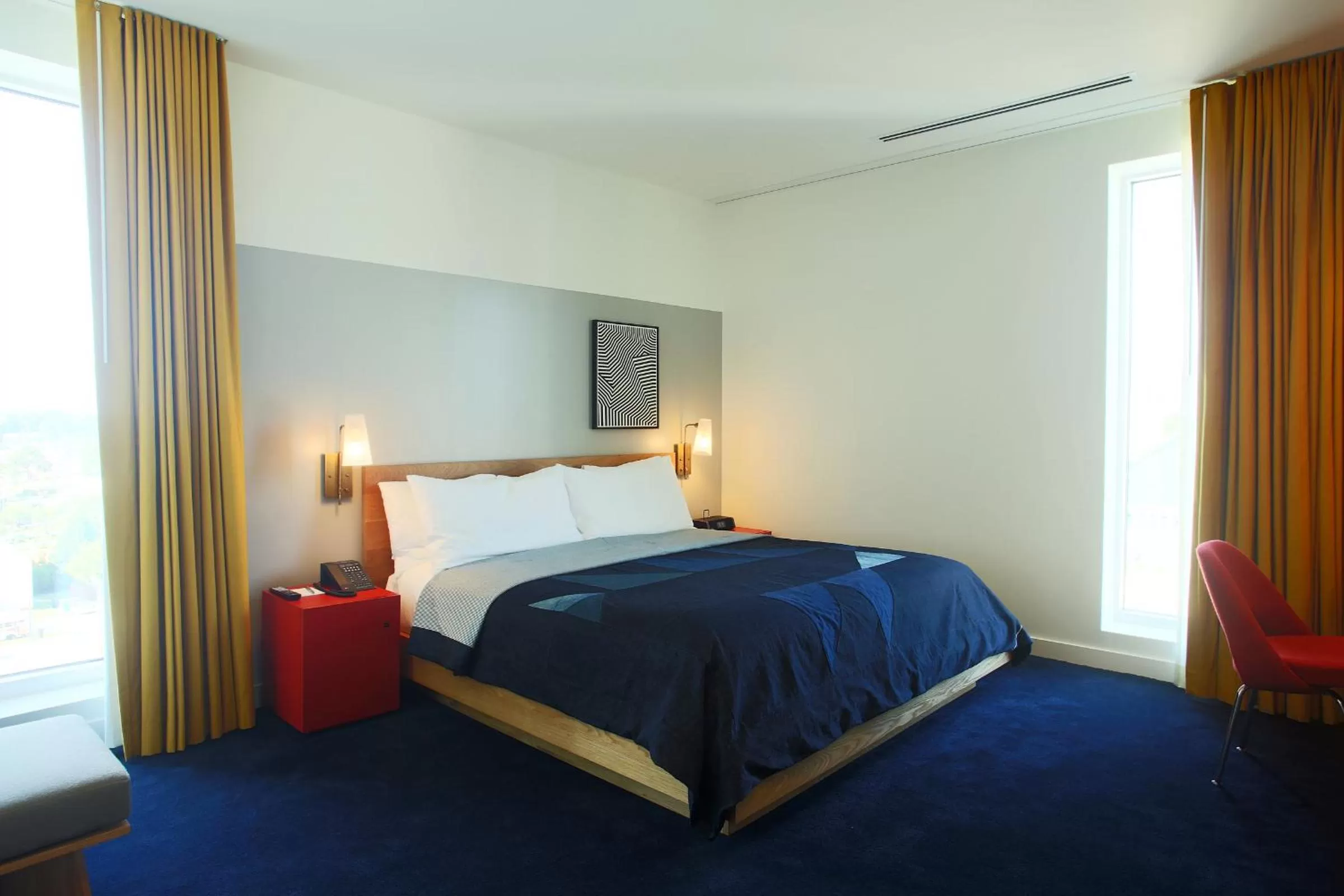 Bed in The Durham Hotel