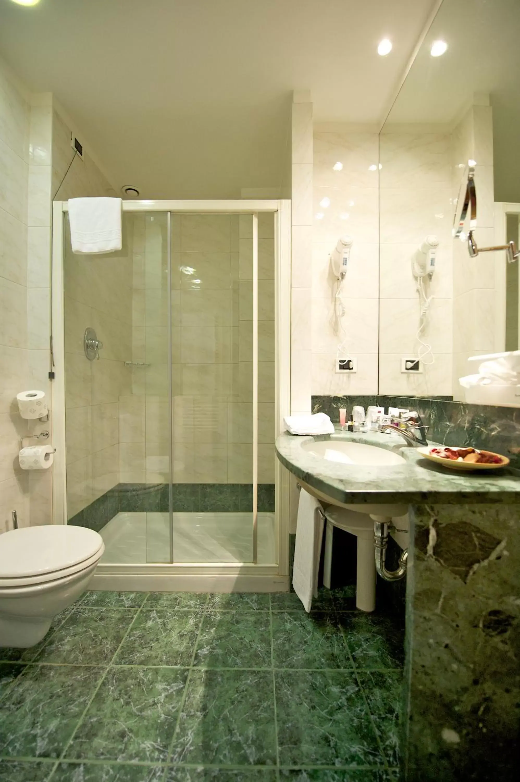 Decorative detail, Bathroom in Hotel Torino Royal