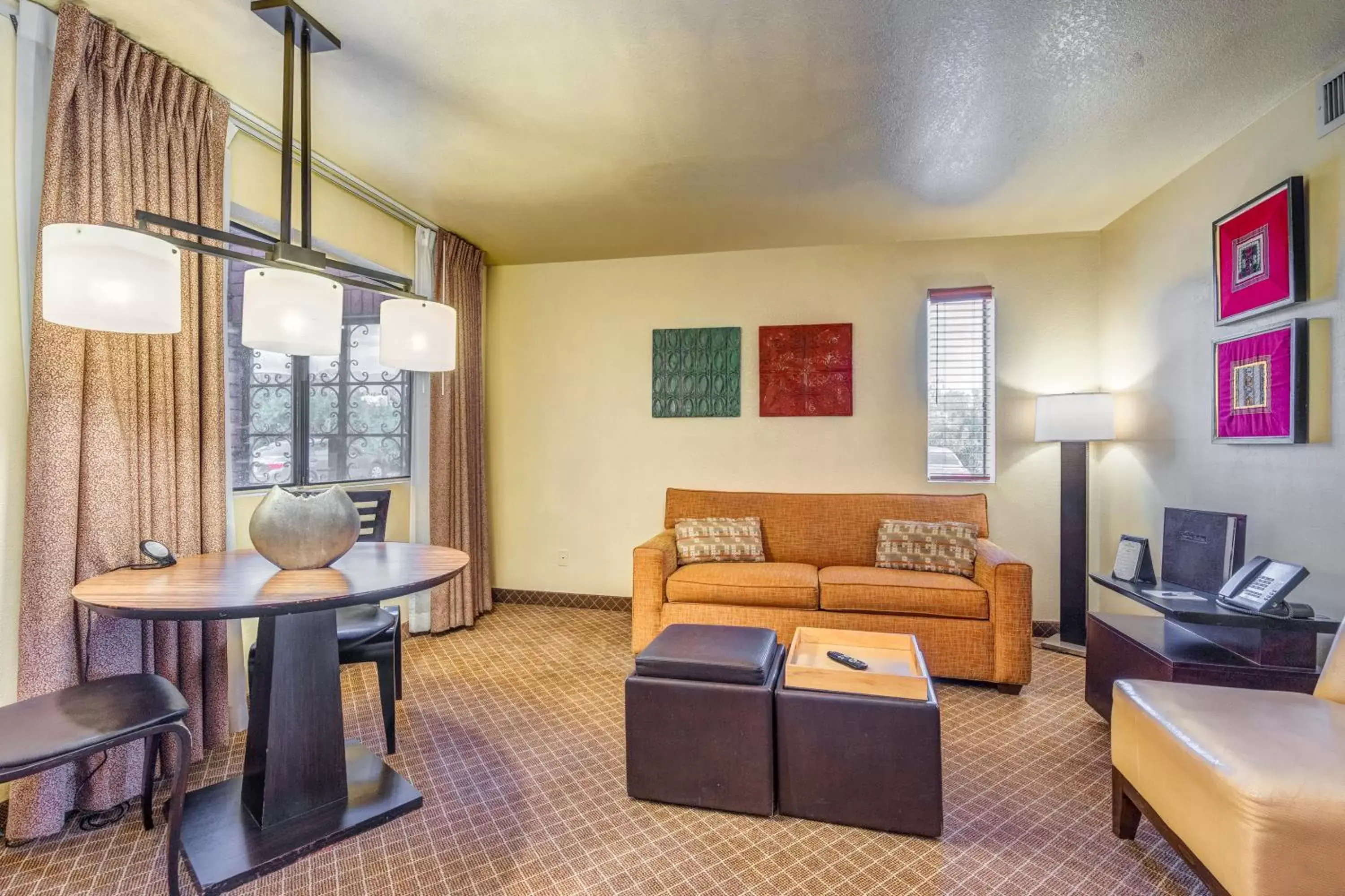 Seating area in Sierra Suites Boutique Hotel