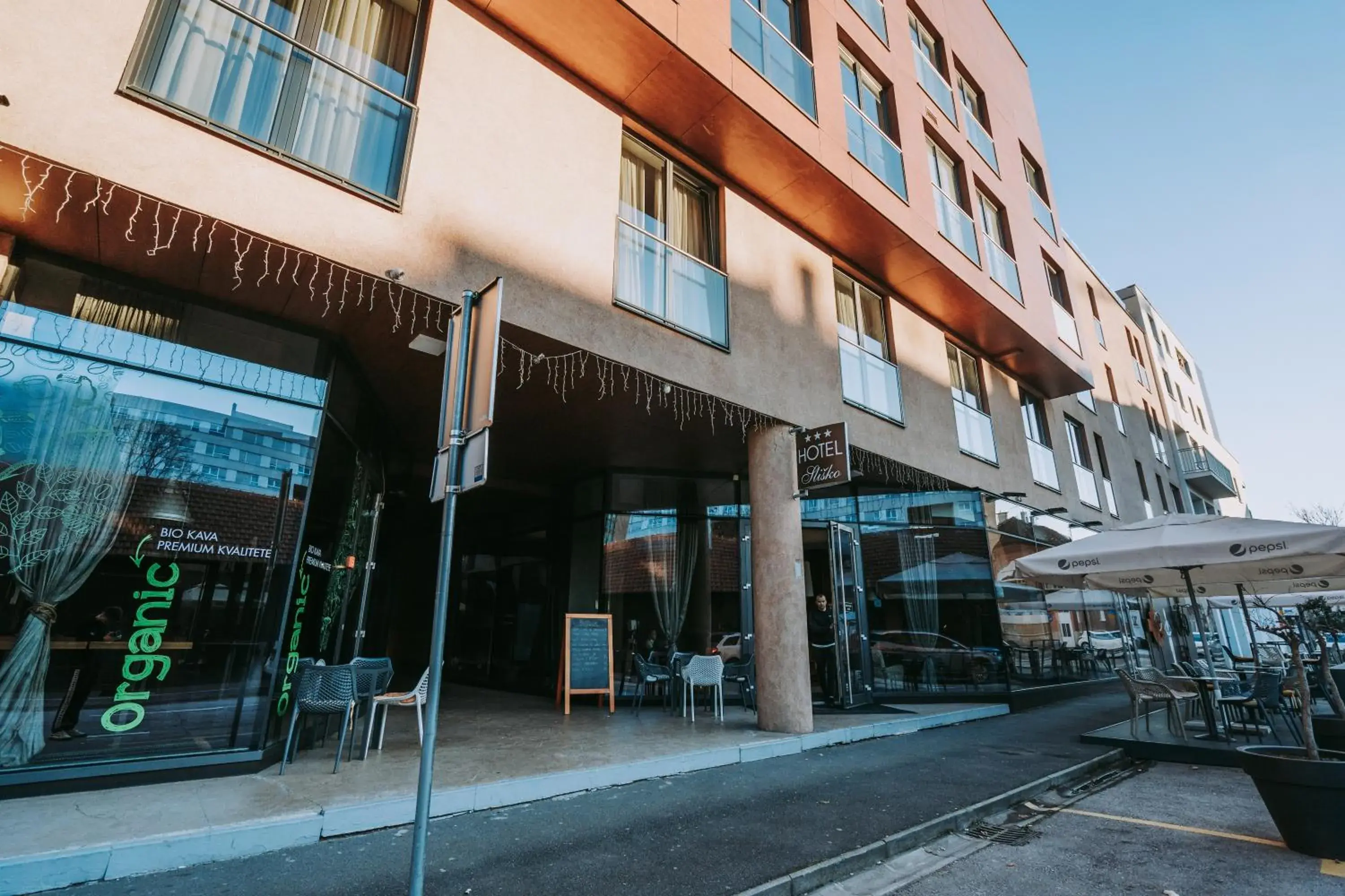 Facade/entrance in Hotel Sliško