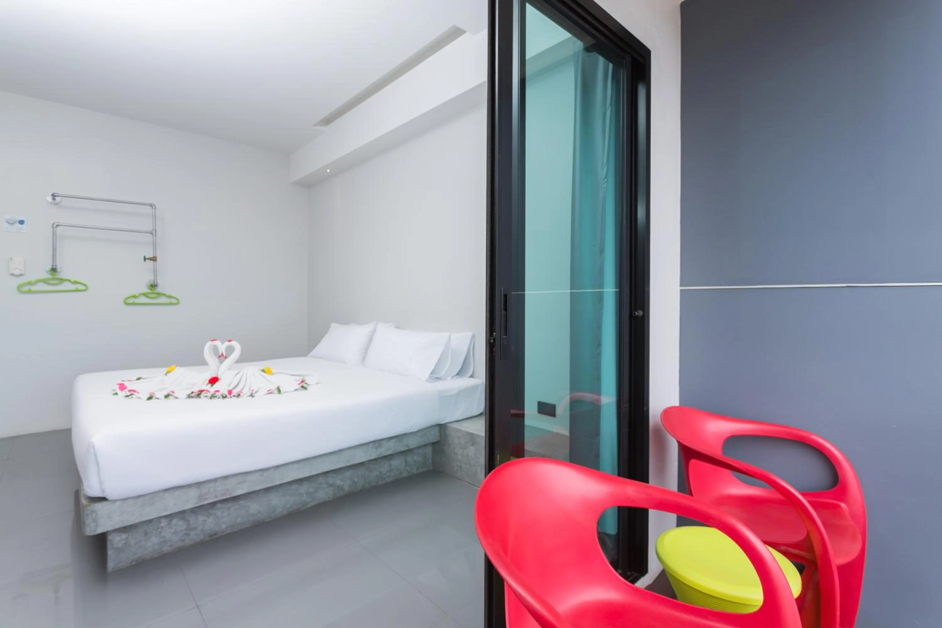 Bed in Riverside Hotel