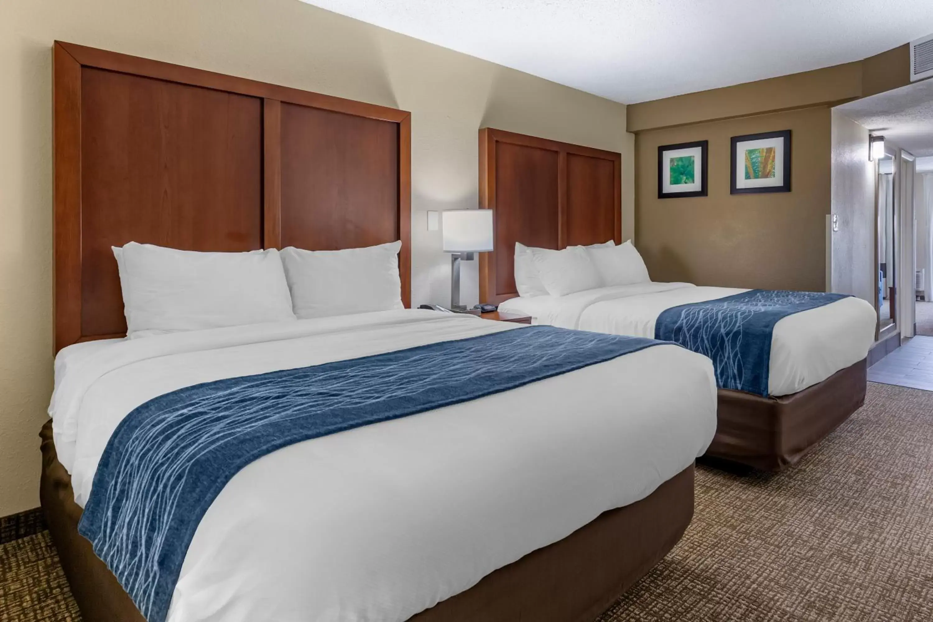 Bedroom, Bed in Comfort Inn & Suites Spring Lake - Fayetteville Near Fort Liberty