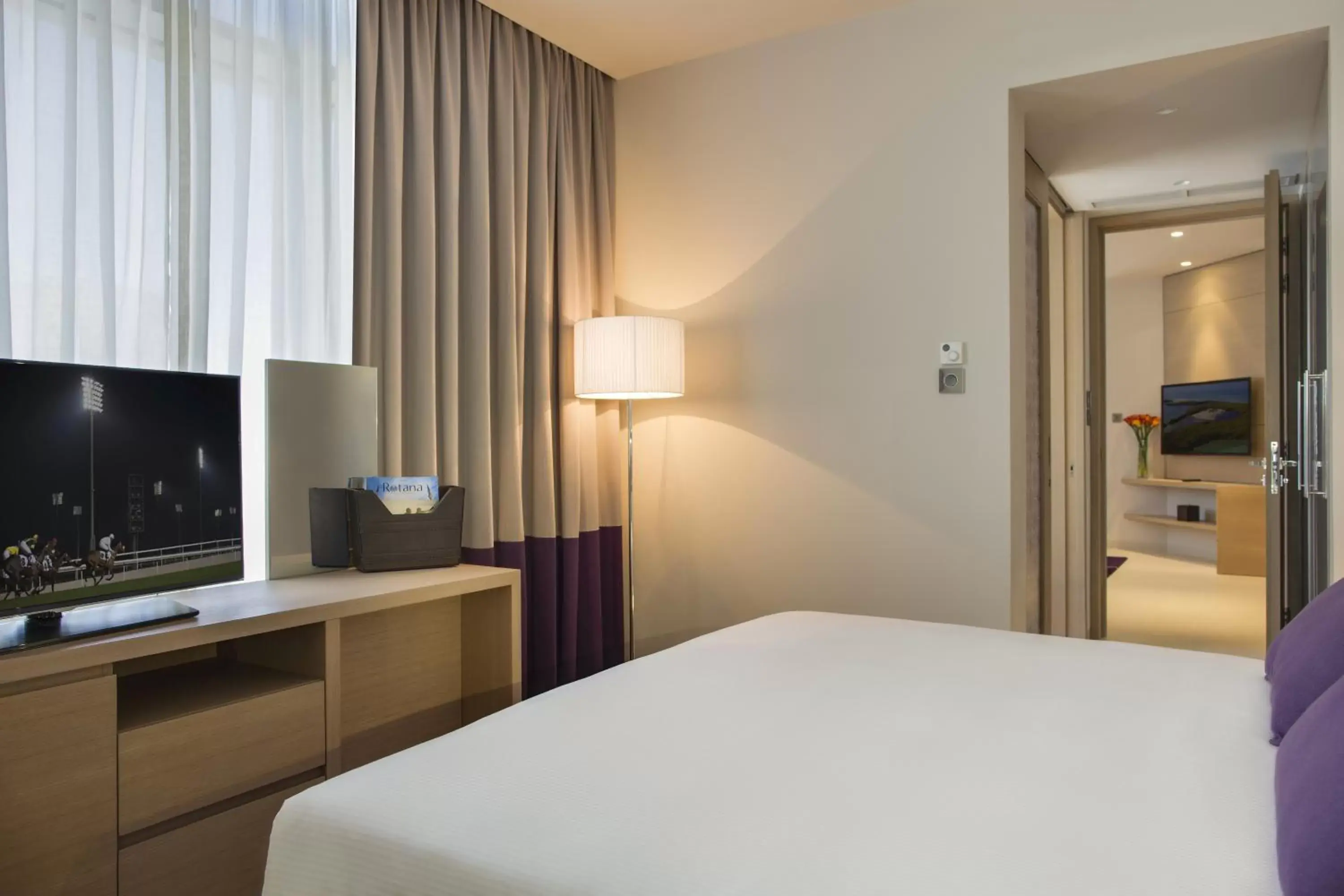 Shower, Bed in Capital Centre Arjaan by Rotana Shower, Bed in Capital Centre Arjaan by Rotana
