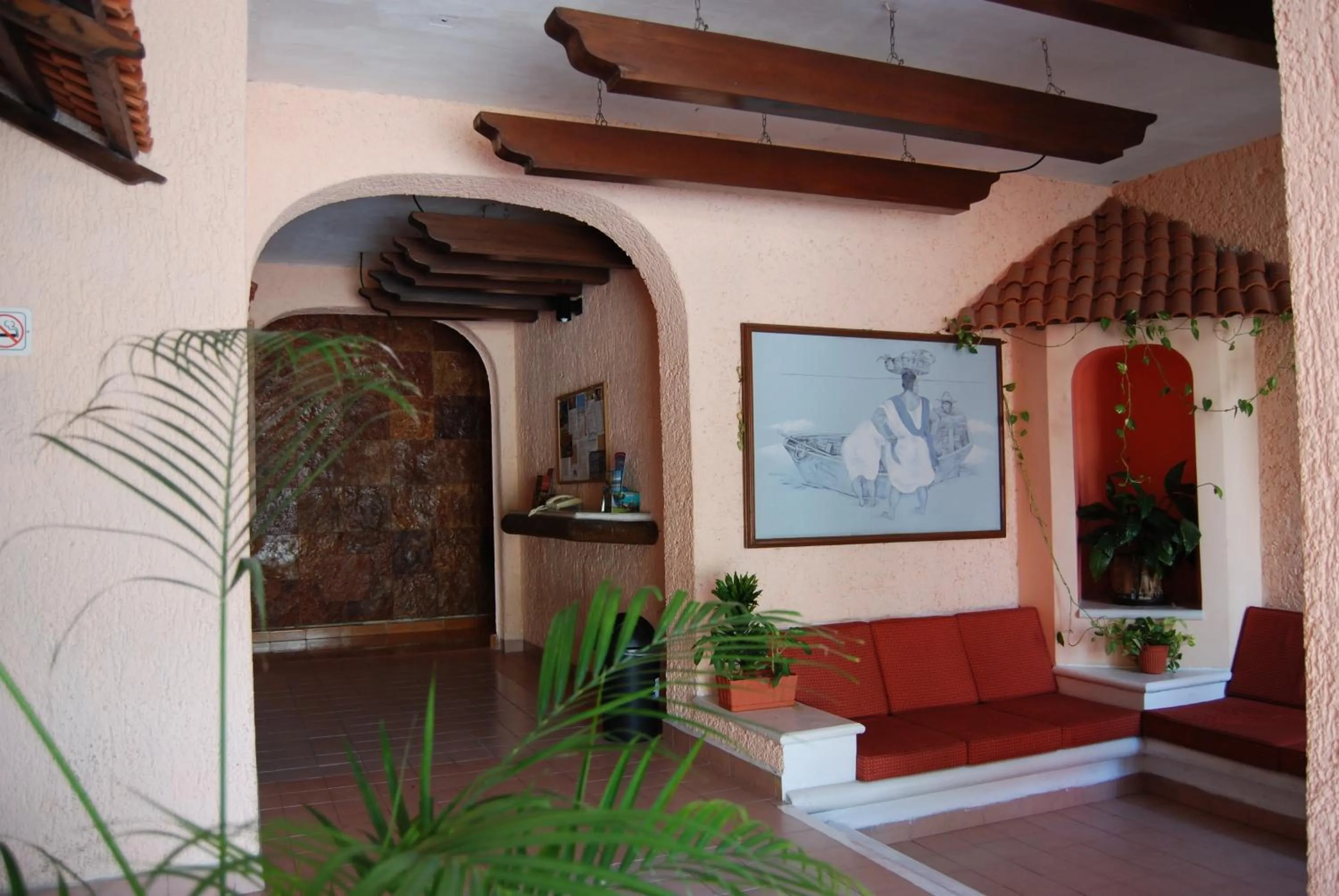 Lobby or reception in Hotel Tankah Cancun